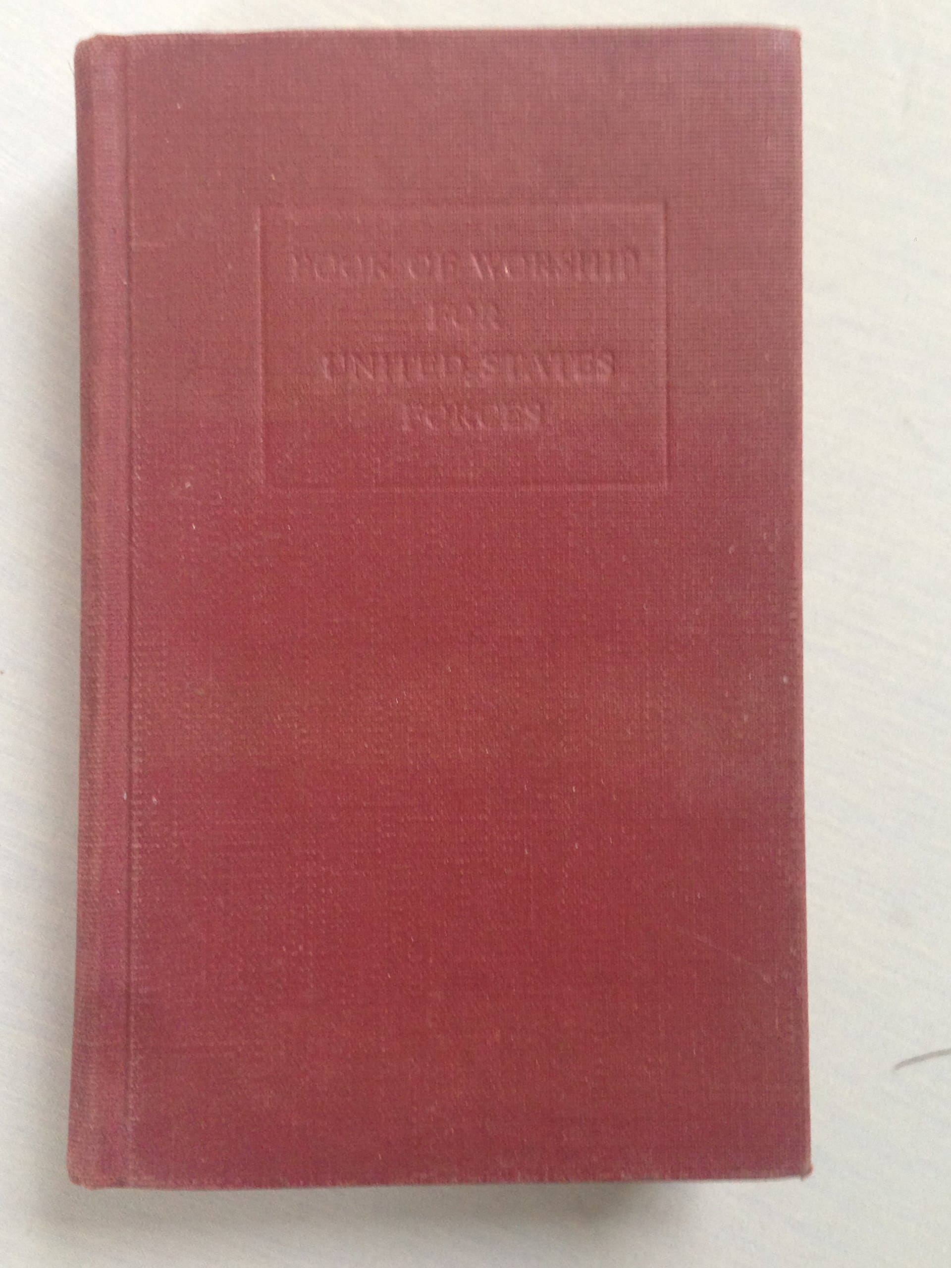 Book of Worship for United States Forces [Hardcover] Armed Forces Chaplain Board by null