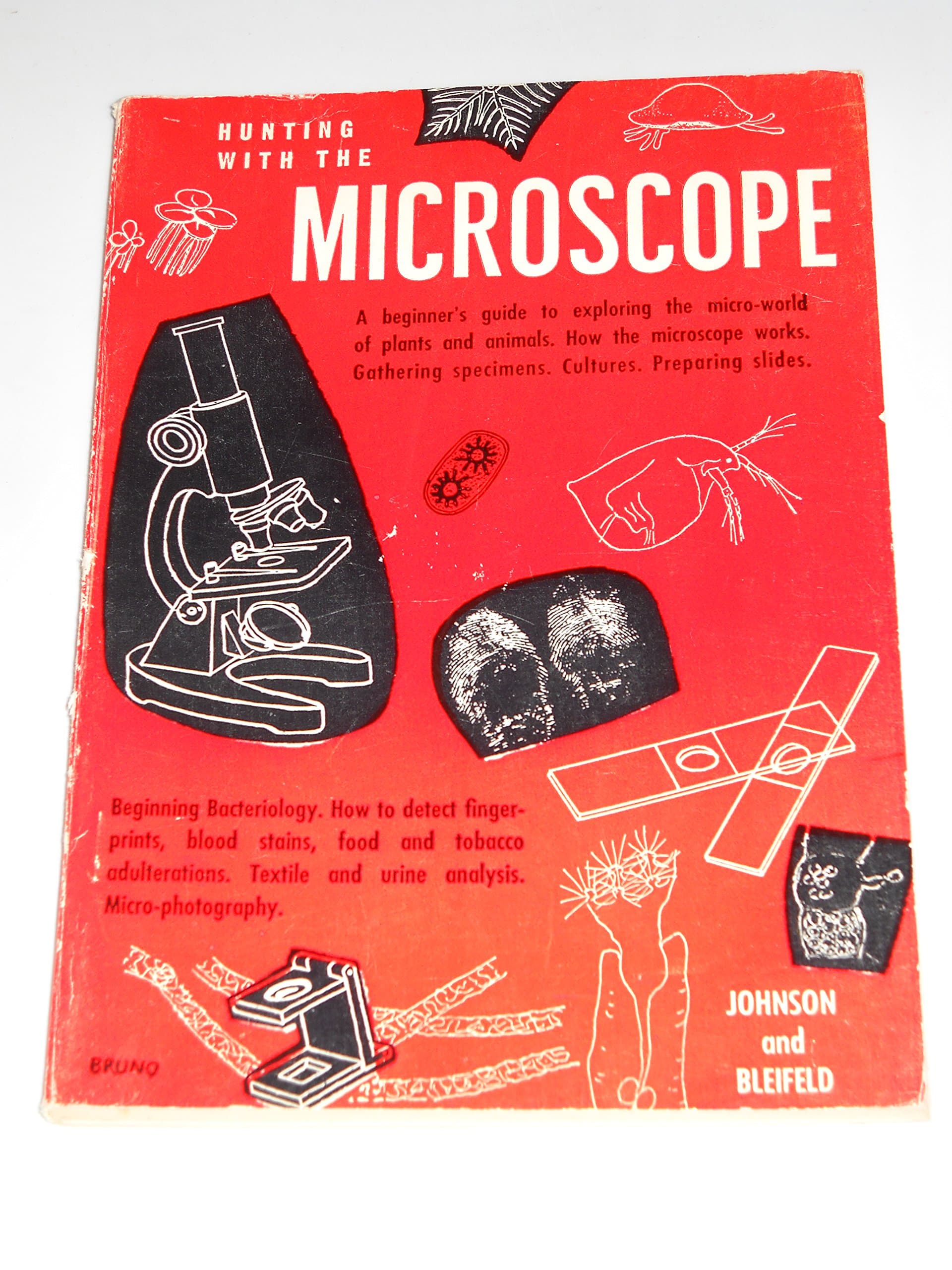 Hunting with the microscope by Johnson, Gaylord
