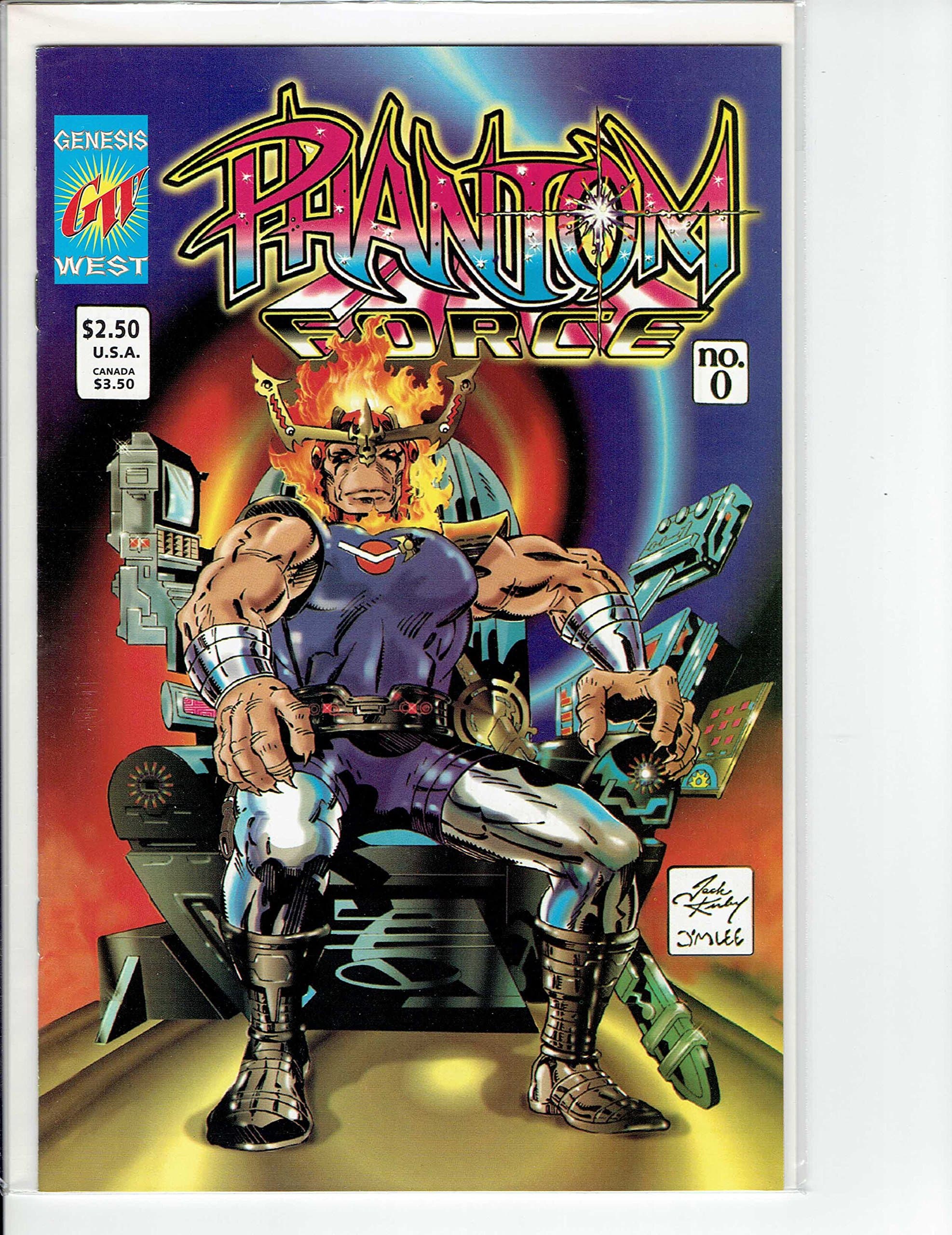 PHANTOM FORCE #0 [Paperback] Jack Kirby by null