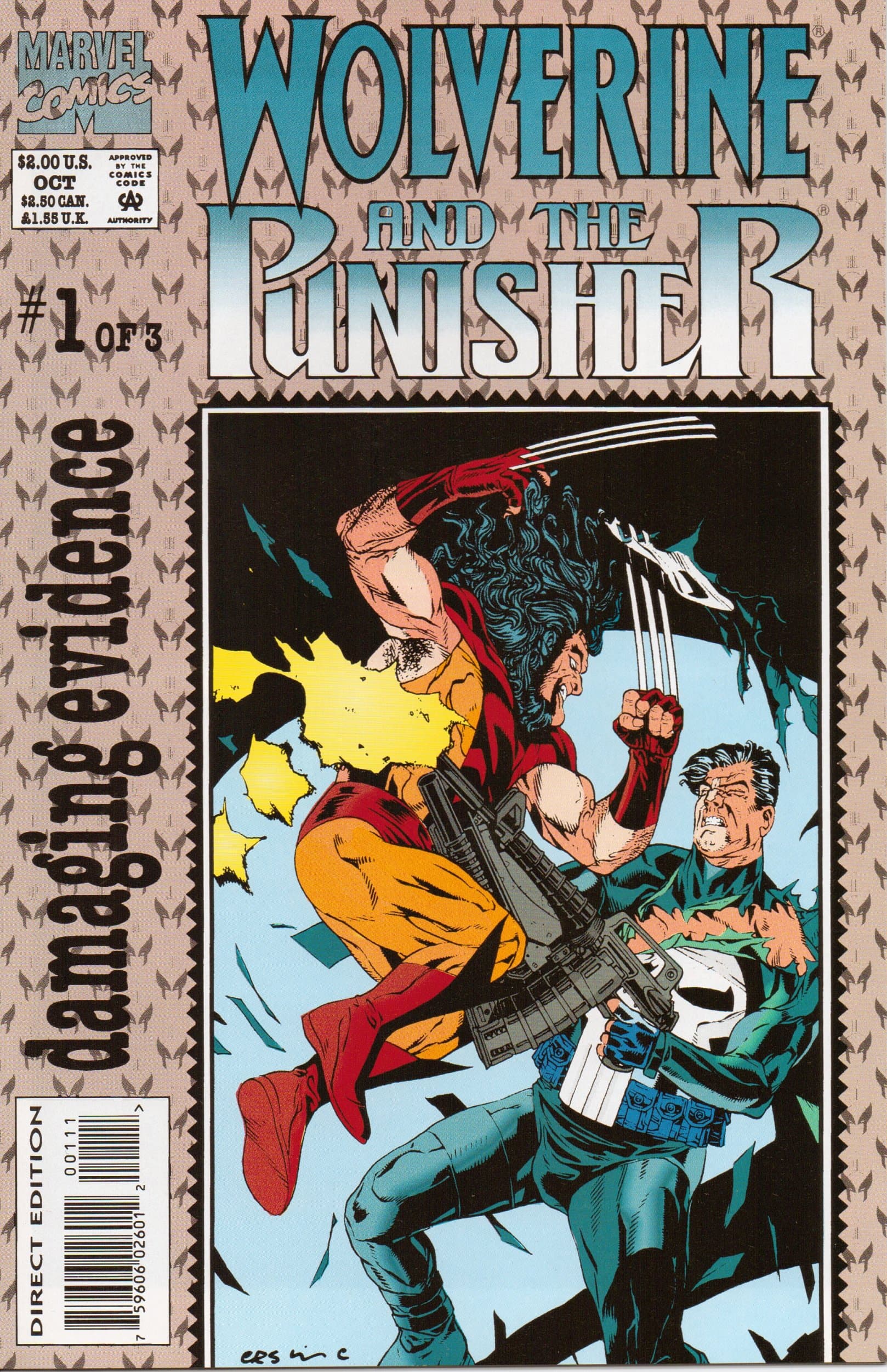 Wolverine and the Punisher #1 Damaging Evidence [Comic] Marvel