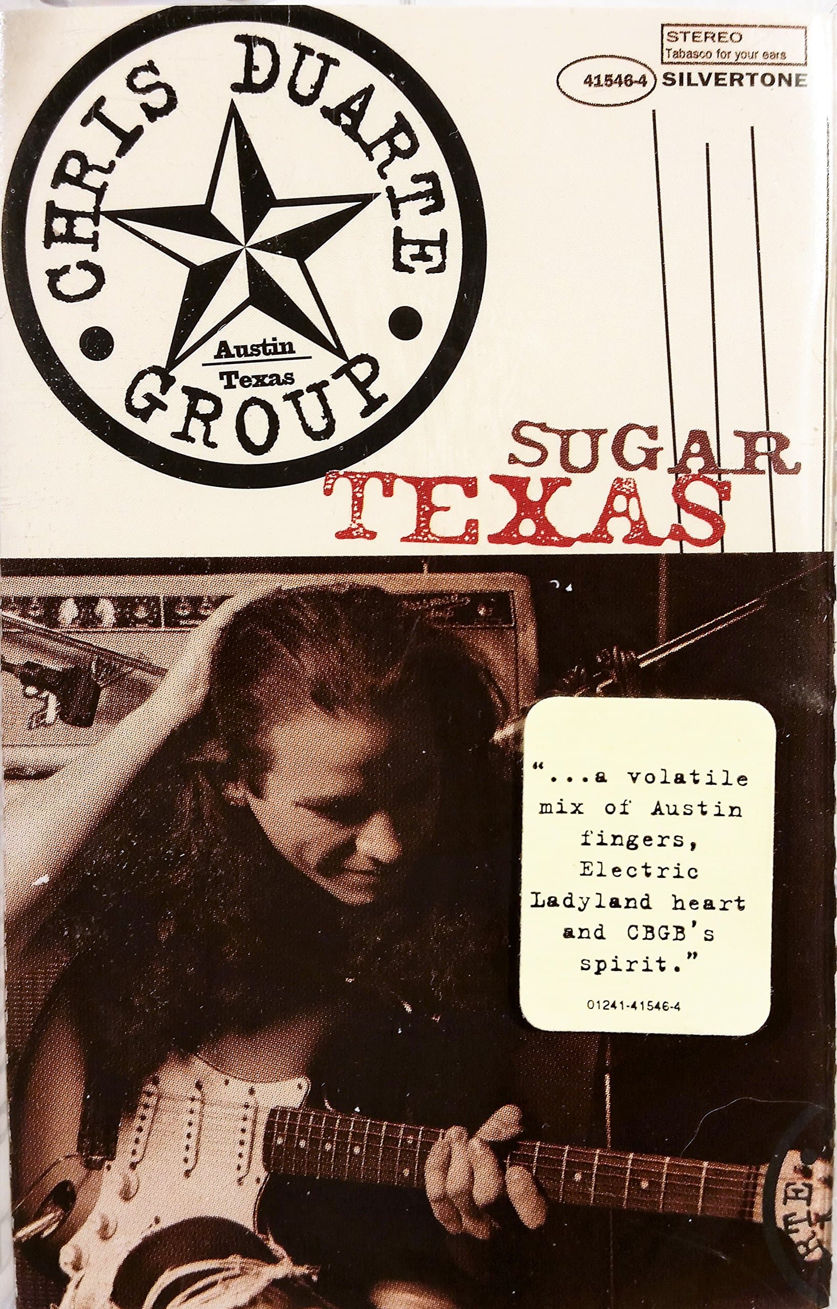 Texas Sugar [Audio Cassette] Duarte, Chris