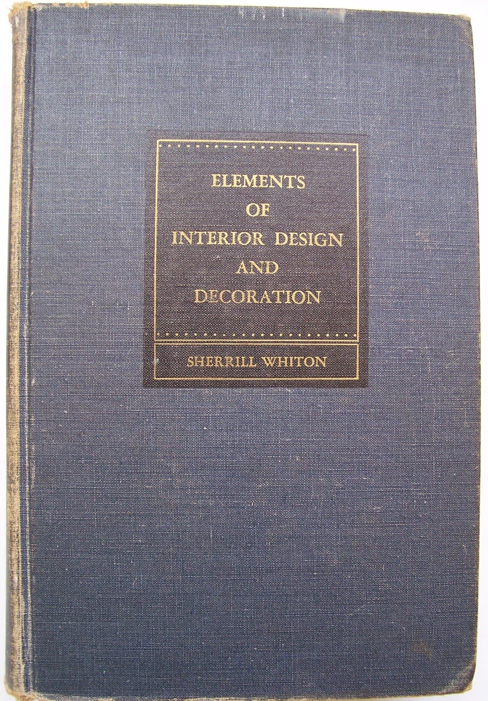 Elements of interior design and decoration Whiton, Augustus Sherrill by null