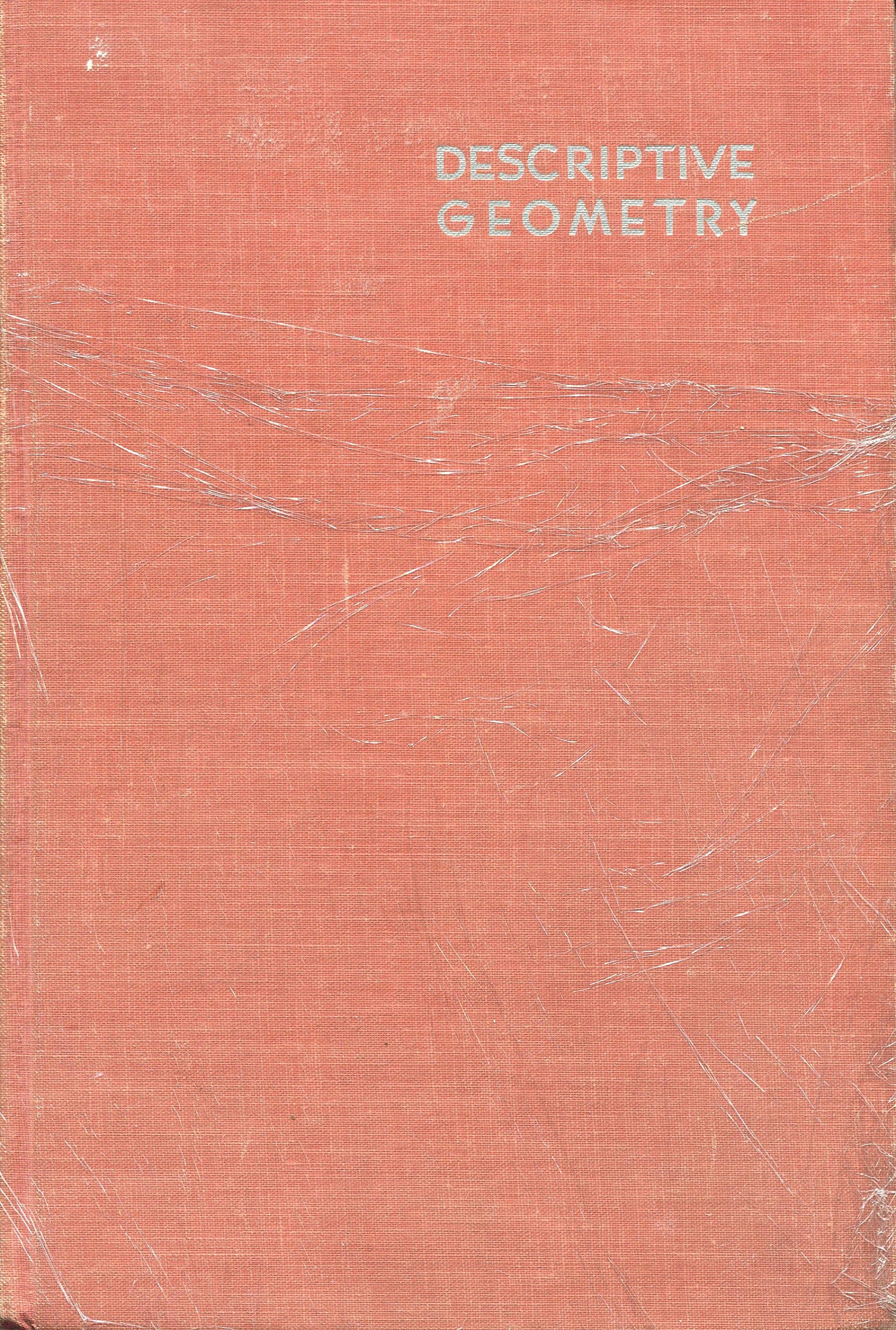 Descriptive geometry by Watts, Earle F