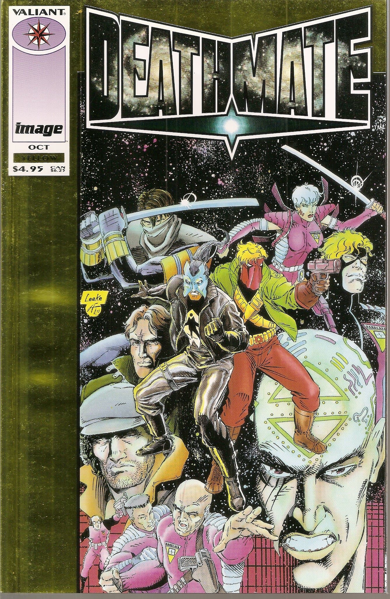 Deathmate Yellow Edition [Comic] Bernard Chang Mike Baron by null
