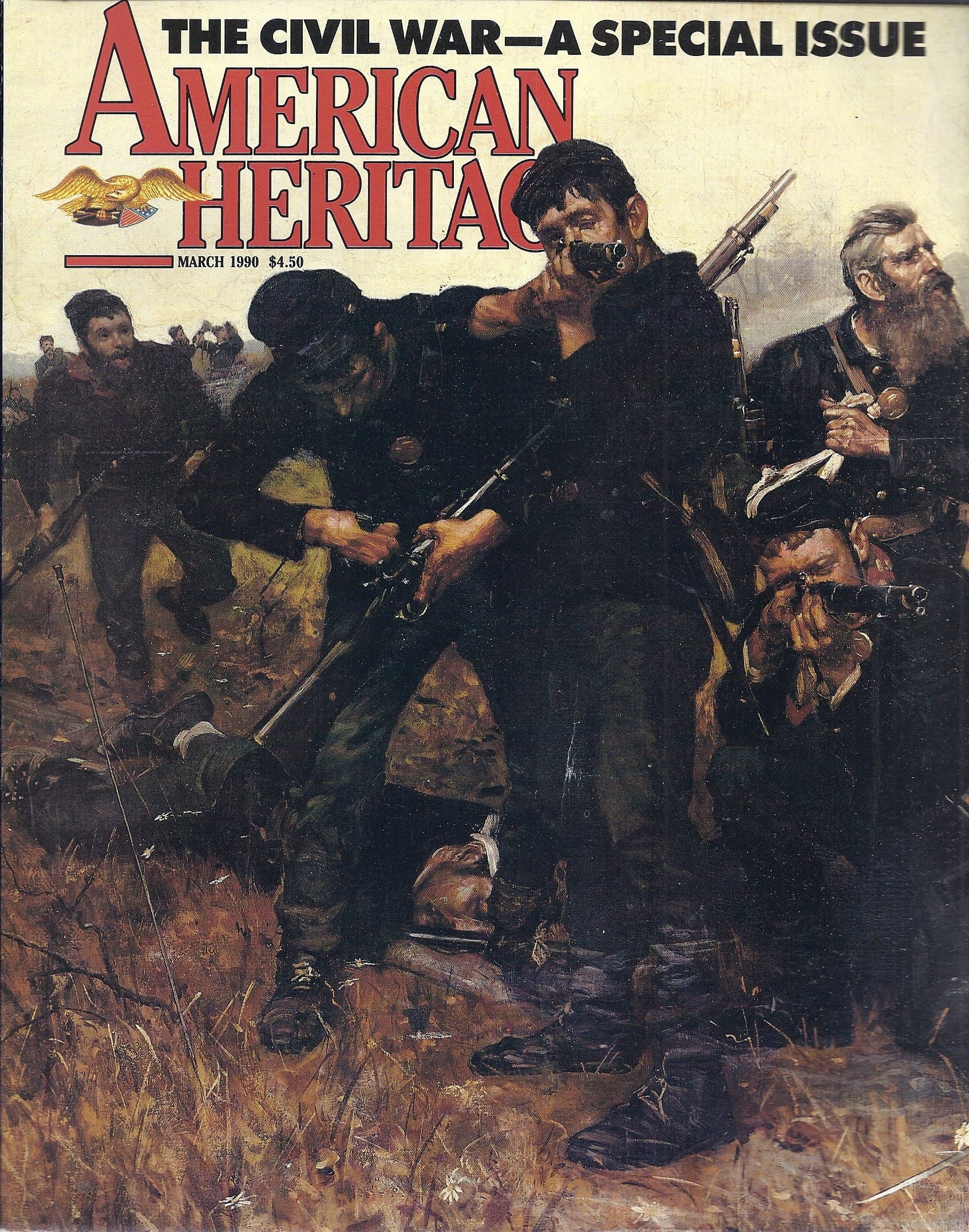 American Heritage magazine, vol. 41, no. 2, March 1990--The Civil War--A Special issue [Single Issue Magazine] geoffrey c. ward; peter andrews