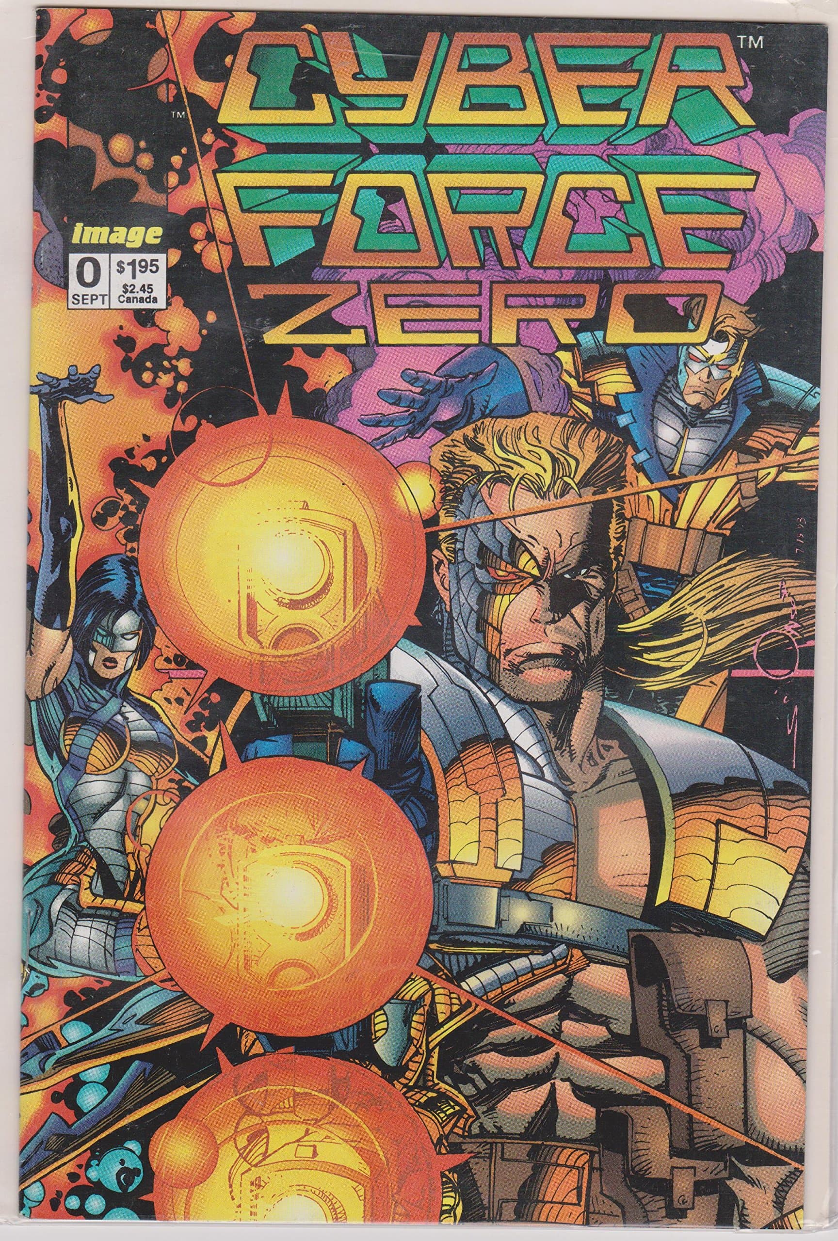Cyber Force Zero Sept 0 [Comic] [Comic] Mark & Eric Silvestri by null