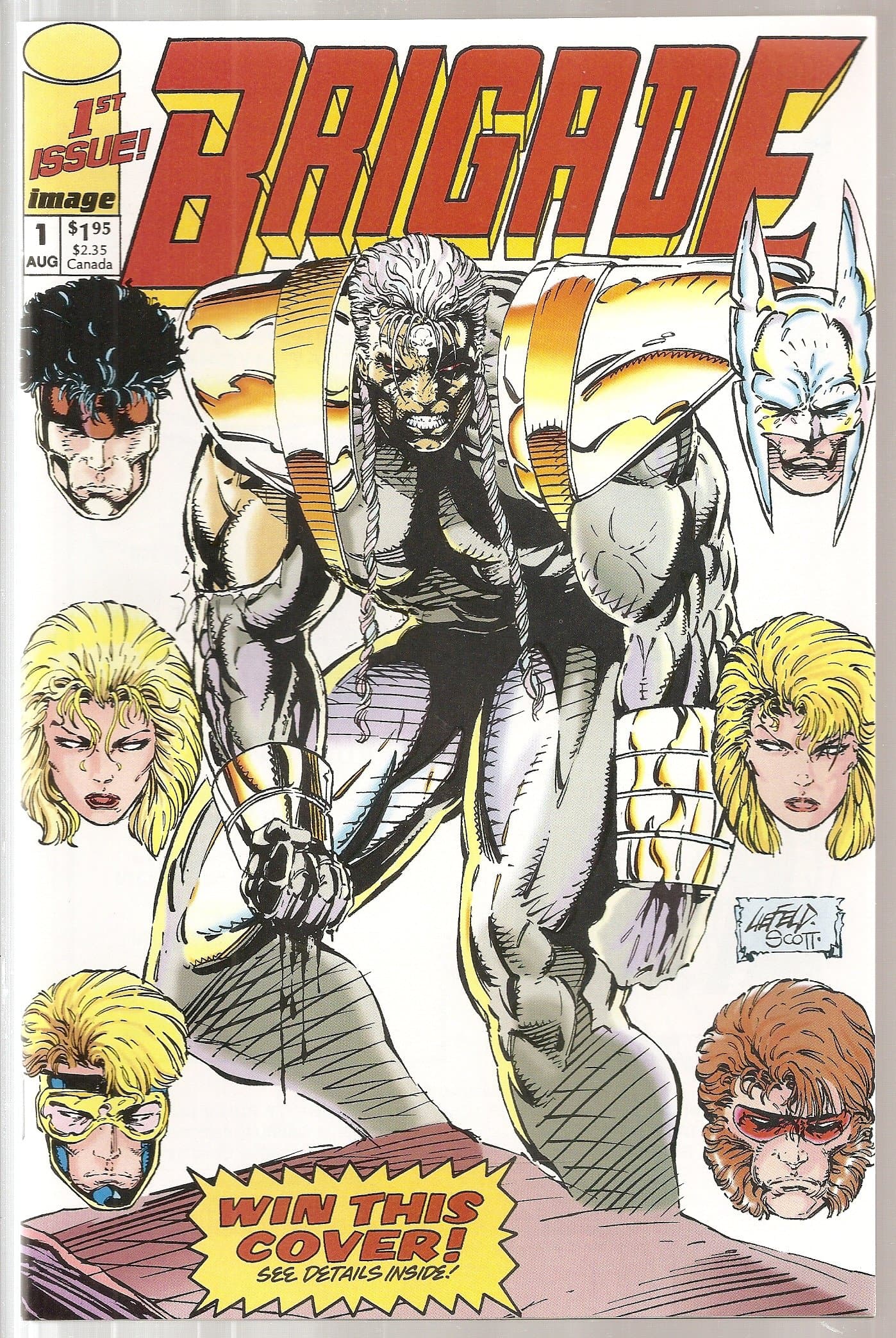 Brigade #1 Sabotage! (1st Issue!) [Comic] Rob Liefeld by null