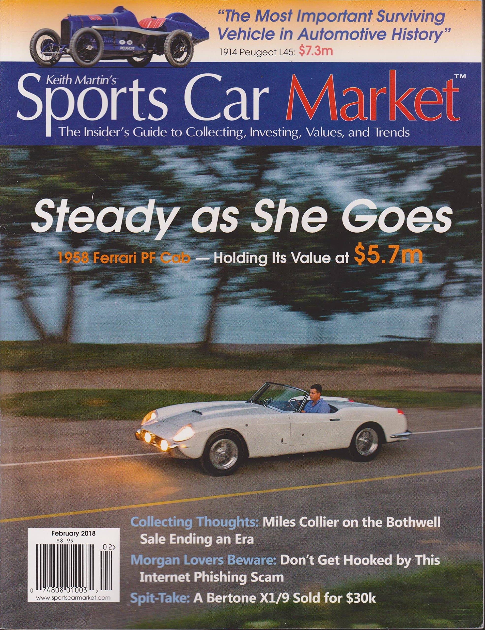 Keith Martin's Sports Car Market Magazine February 2018 [Single Issue Magazine] by null