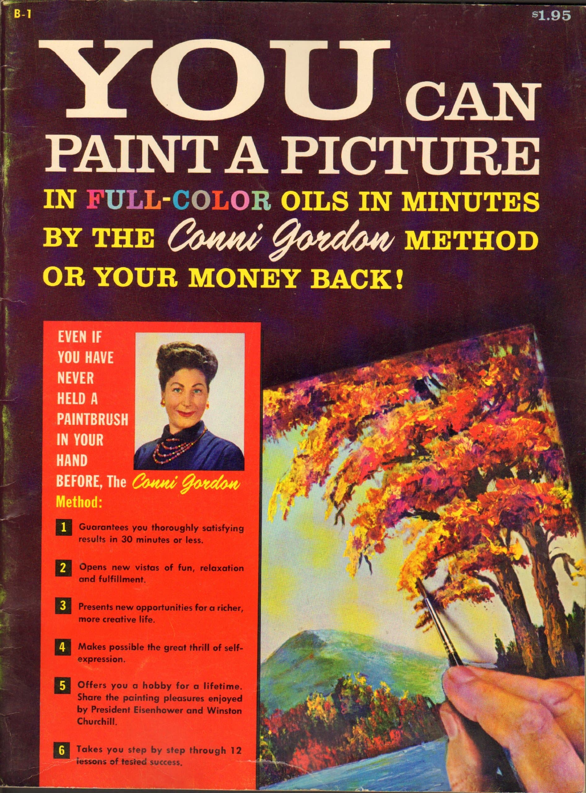 You can paint a picture in full-color oils in minutes by the Conni Gordon method (A Conni Gordon method book) Gordon, Conni by null
