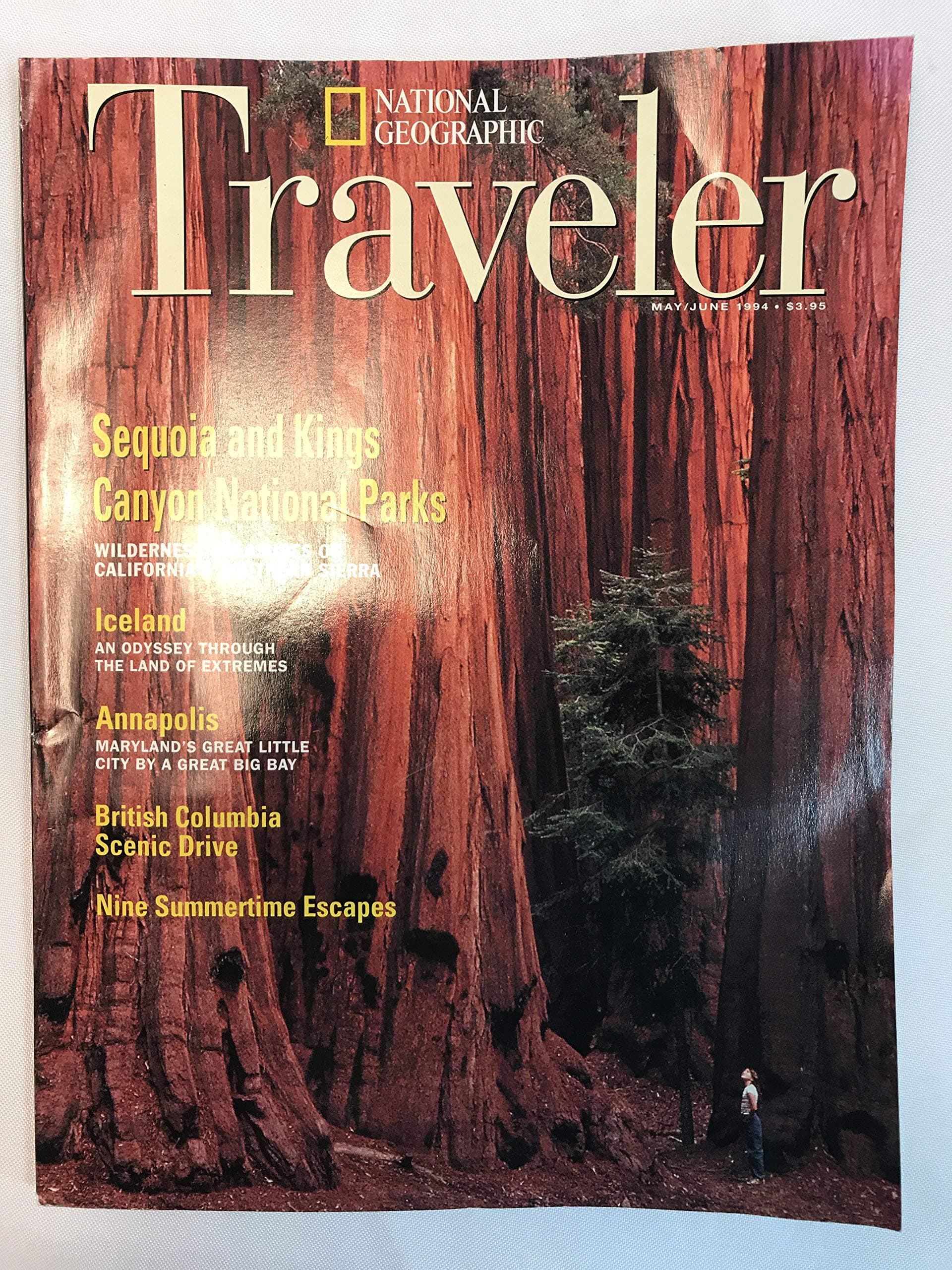 National Geographic Traveler - May, 1994 (Volume XI, Number 3) [Paperback] Richard Busch by null