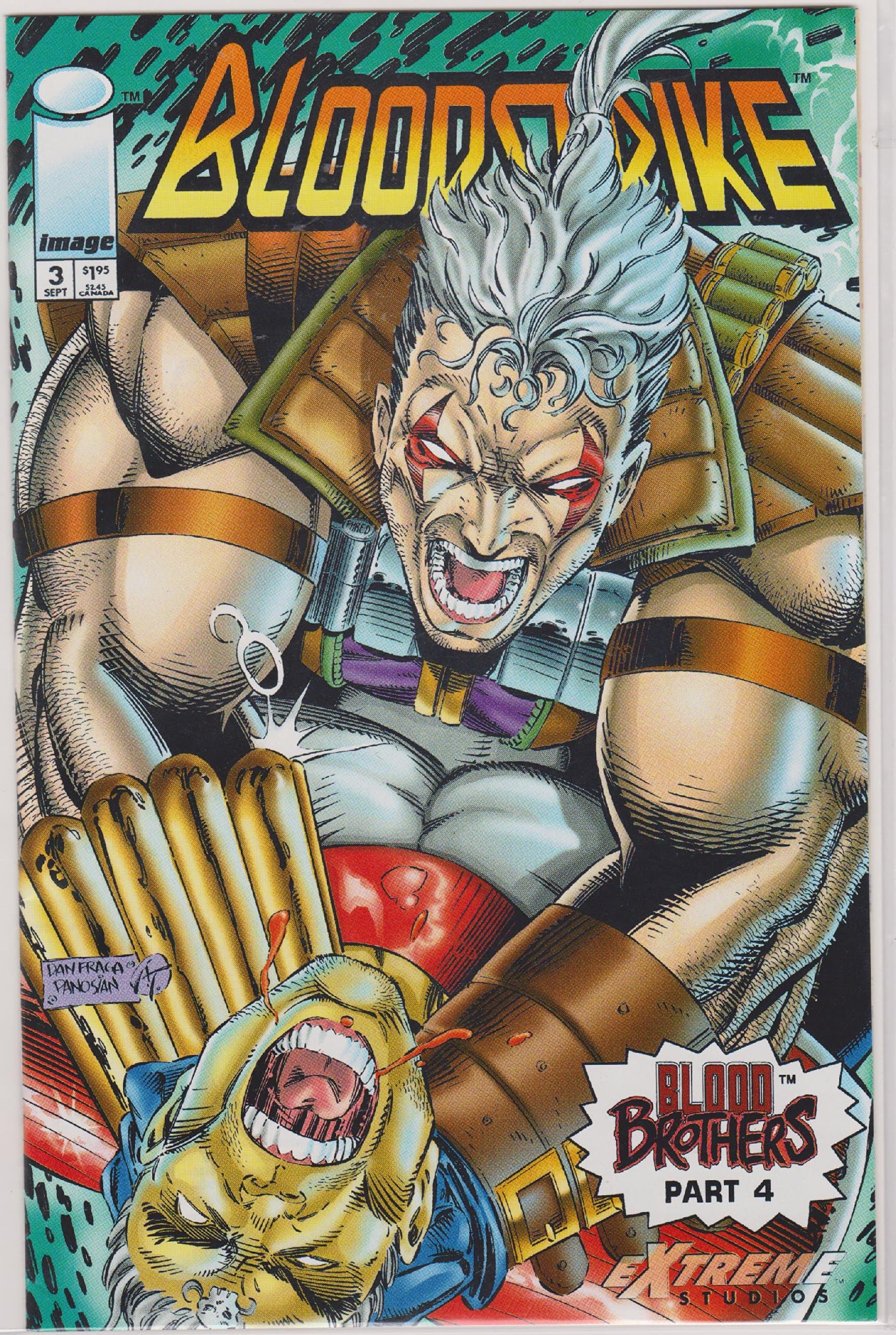 Bloodstrike #3 Blood Brothers Part 4 (Turning Point, Volume 1) [Comic] DAN FRAGA & ERIC STEPHENSON ROB LIEFELD by null