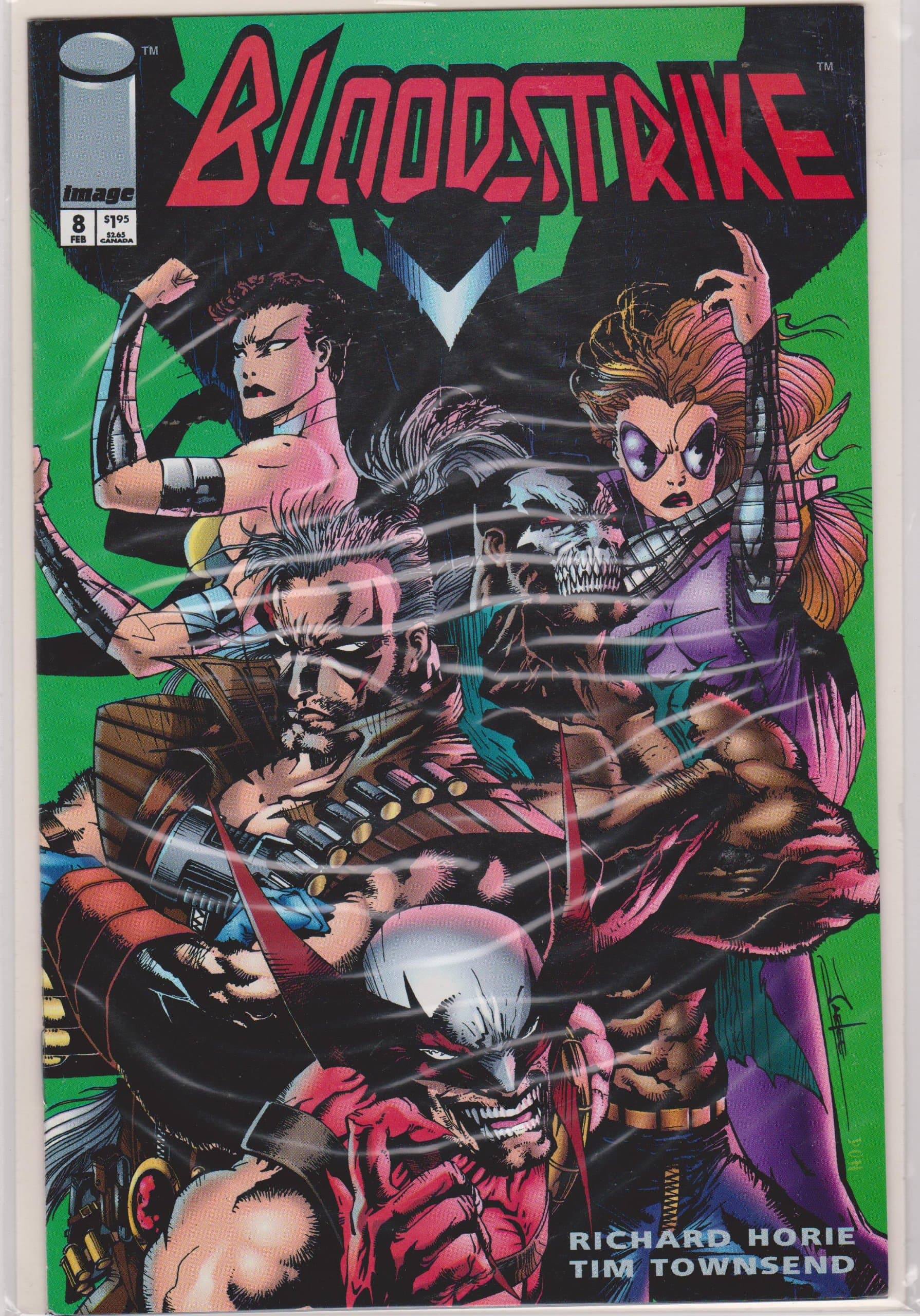 Bloodstrike (8) [Comic] Keith Giffen; Eric Stephenson; Richard Horie; Danny Miki and Tim Townsend by null