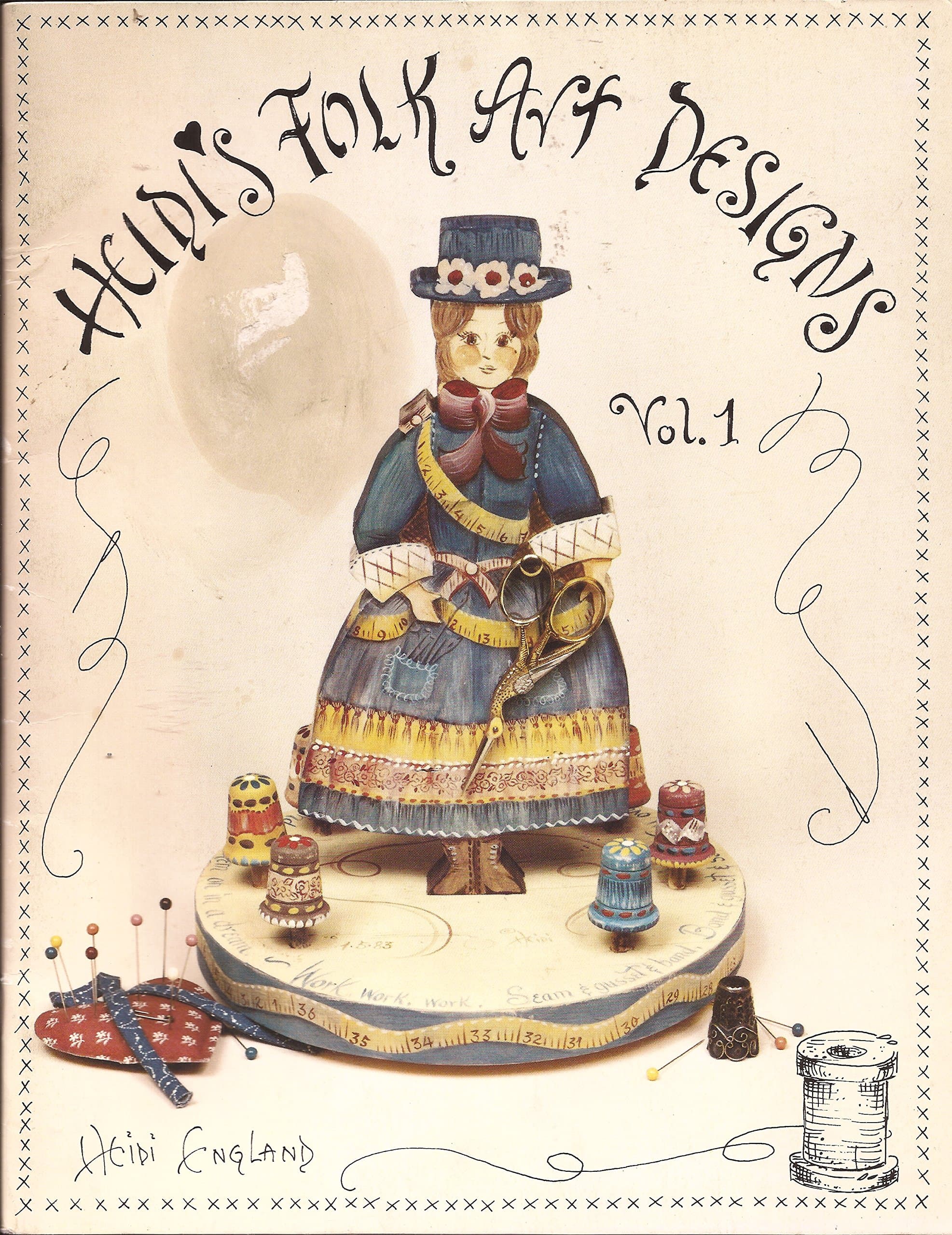Heidi's Folk Art Designs Vol 1 by Heidi England