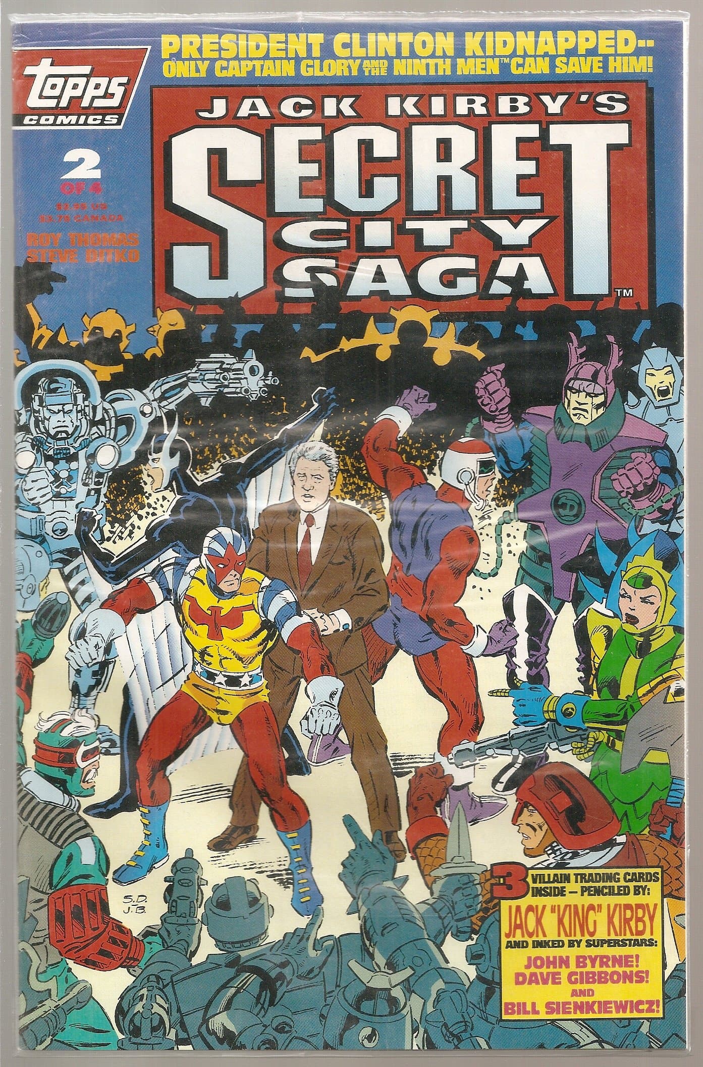 Jack Kirby's Secret City Saga, #2 of 4 [Comic] ROY THOMAS by null