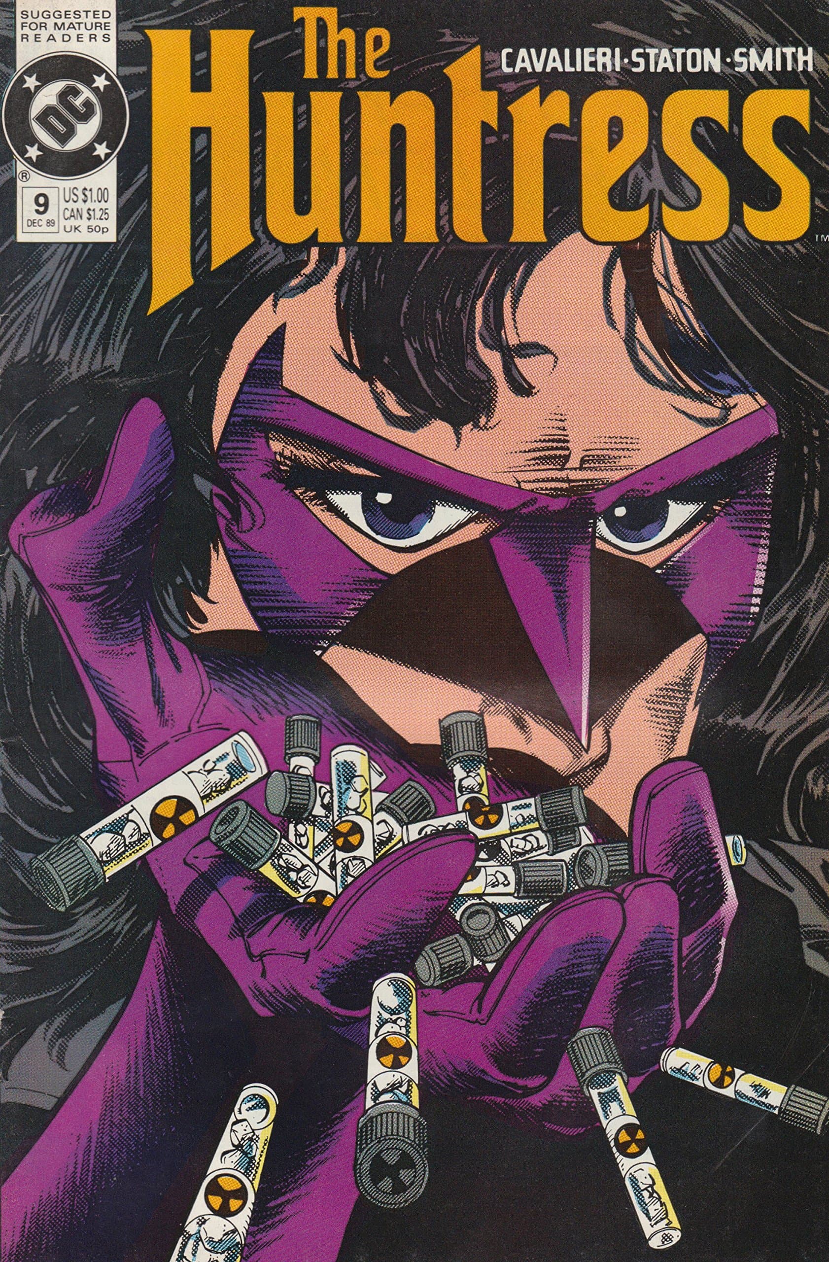 The Huntress Comic # 9 - DC Comics - December 1989 [Comic] DC Comics by null