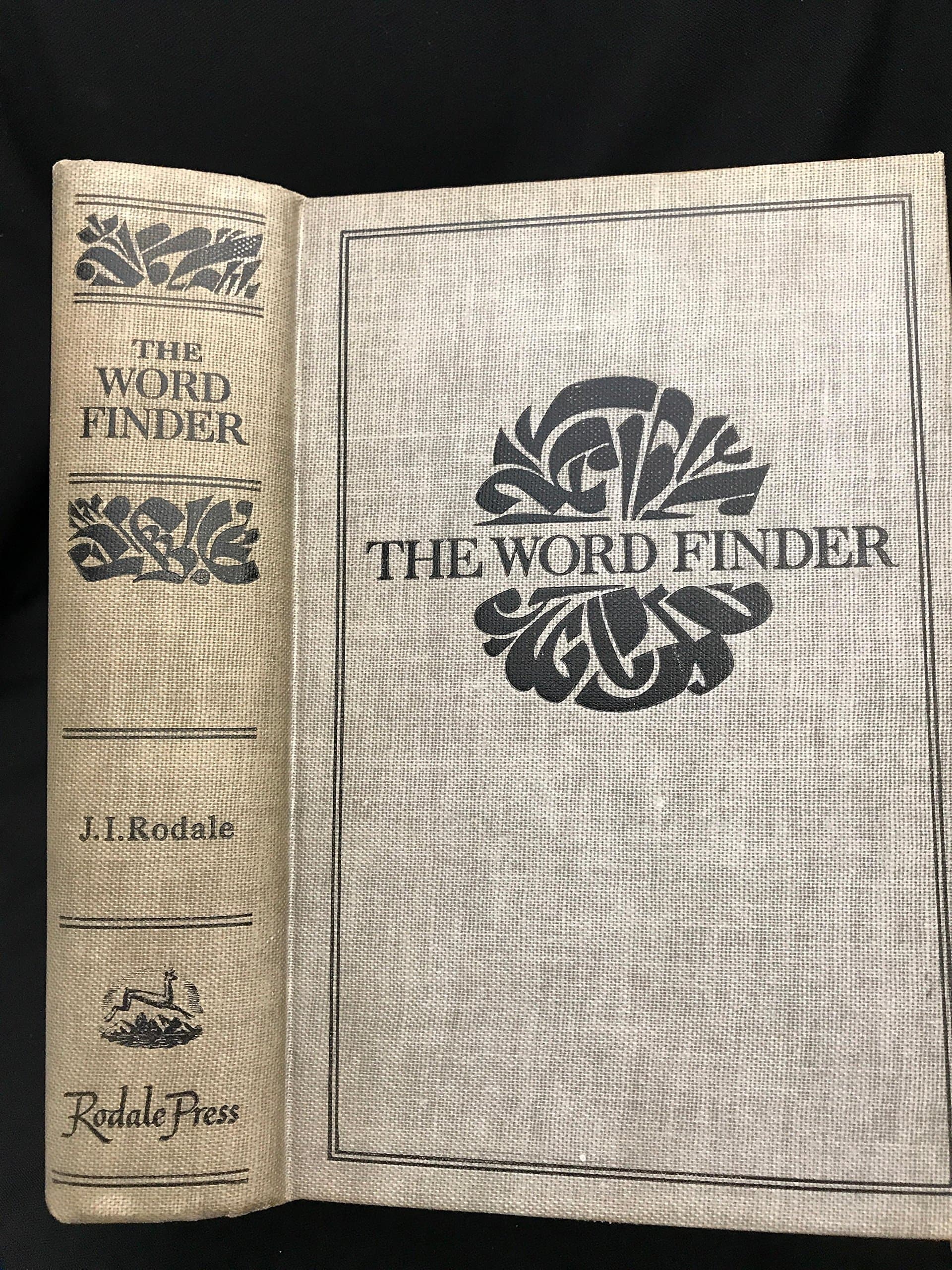 The World Finder By J. I. Rodale 1947 [Unknown Binding] unknown author by null