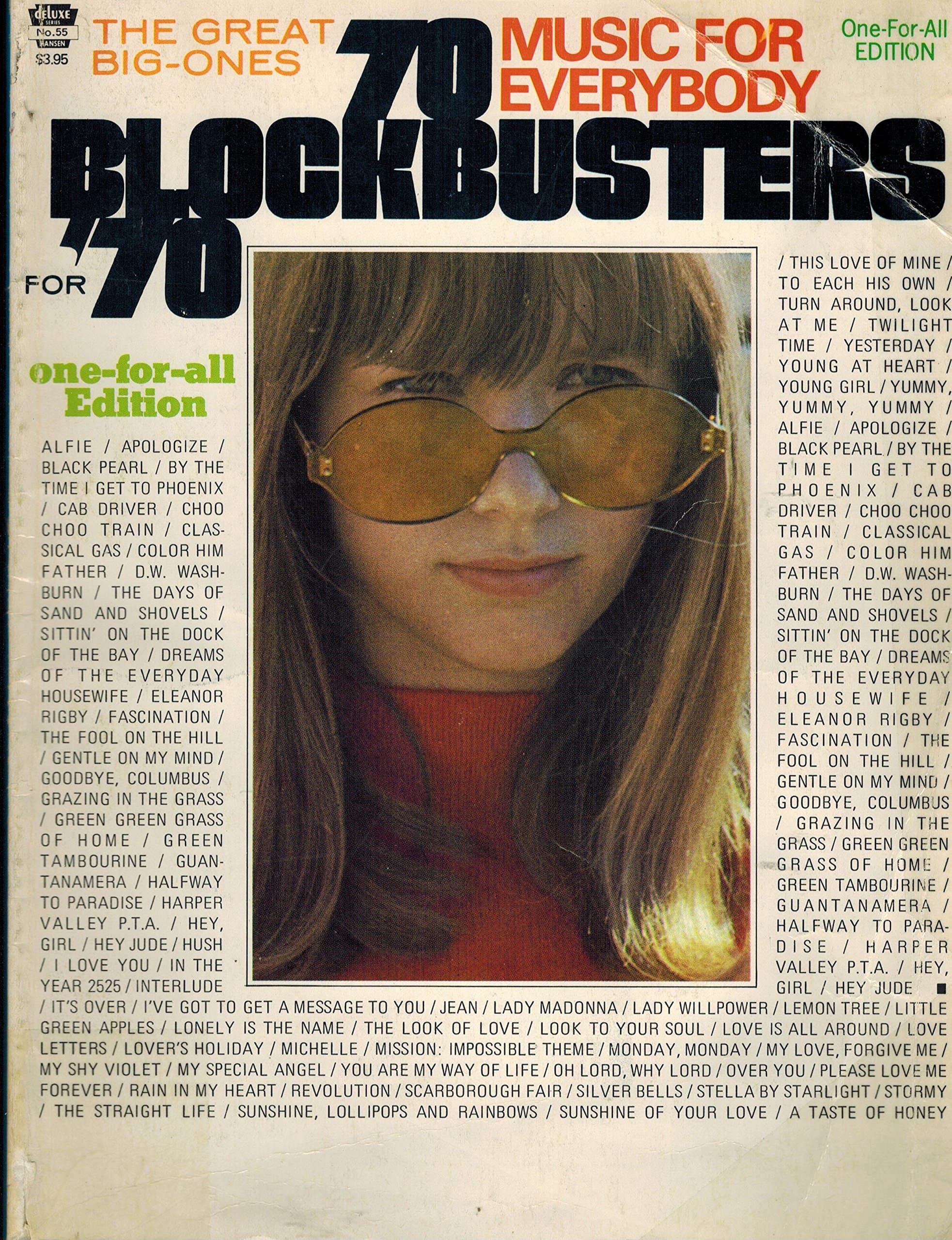 70 Blockbusters for '70 [Sheet music] by null