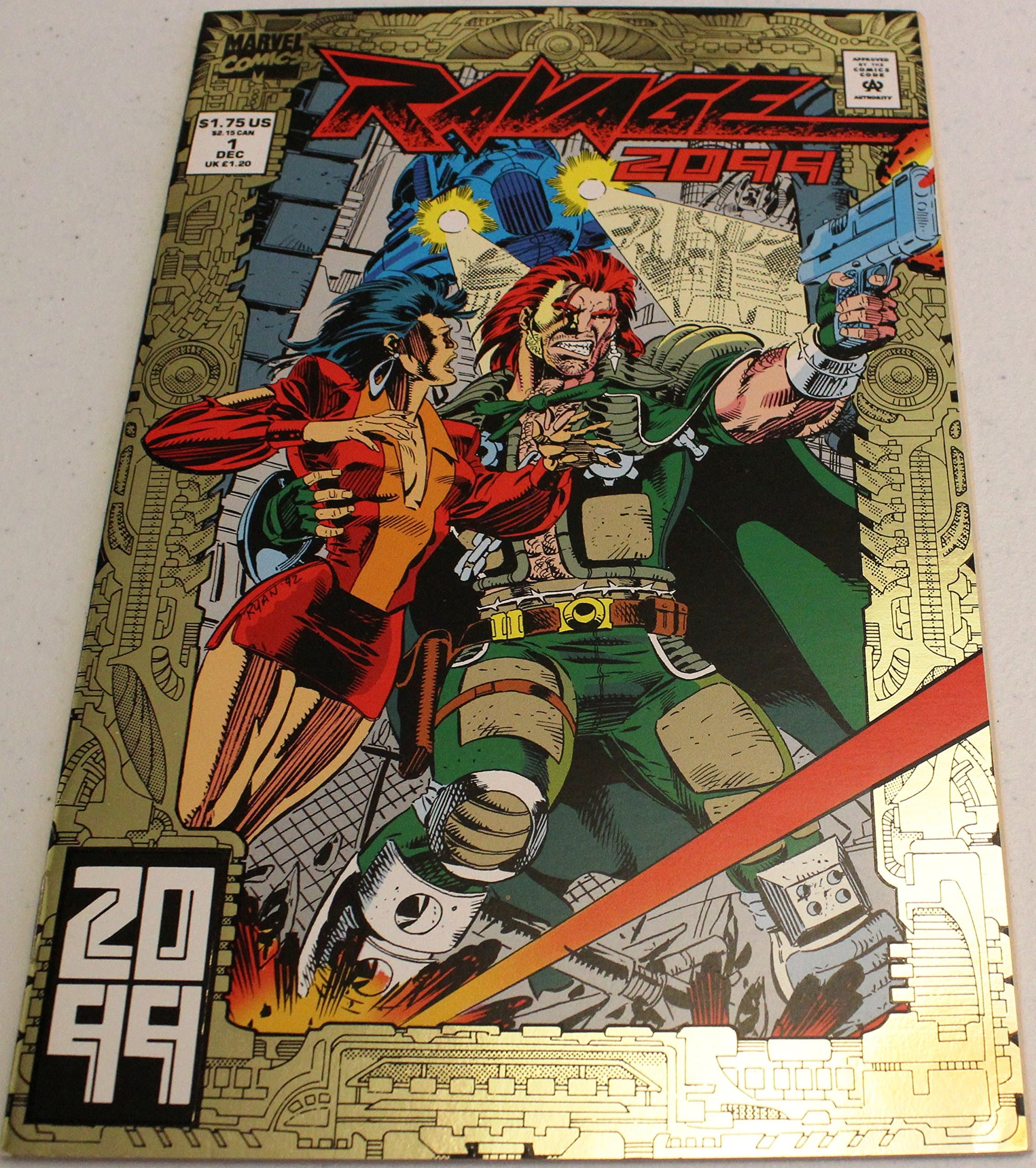 Ravage 2099 #1 (Marvel Comics) [Comic] STAN LEE, Pat Mills, Tony Skinner and Paul Ryan, Grant Miehm, Jose Delbo by null
