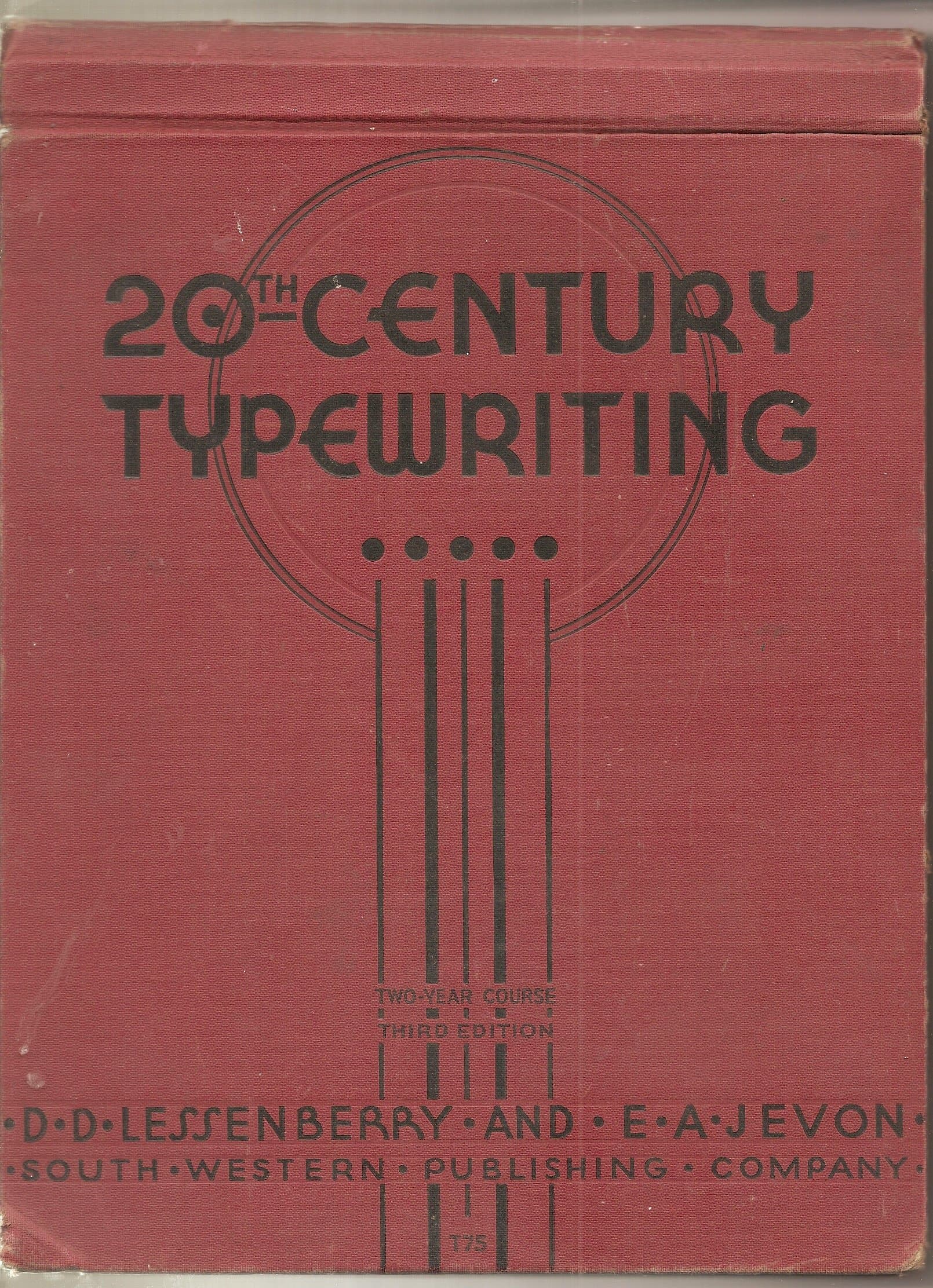 20th century typewriting [Hardcover] Lessenberry, D. D. by null