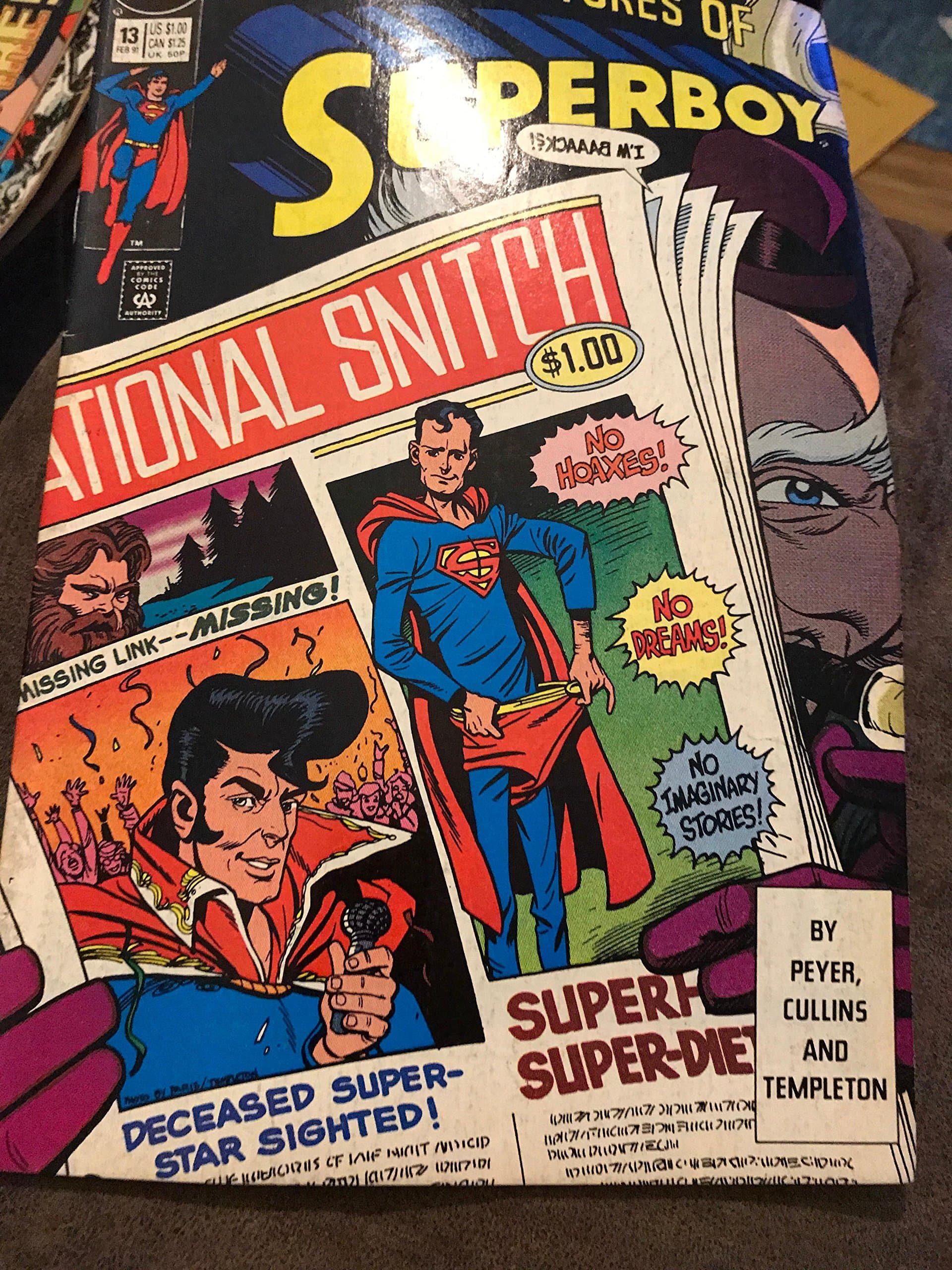 The Adventures of Superboy #13 [Comic] Moore by null