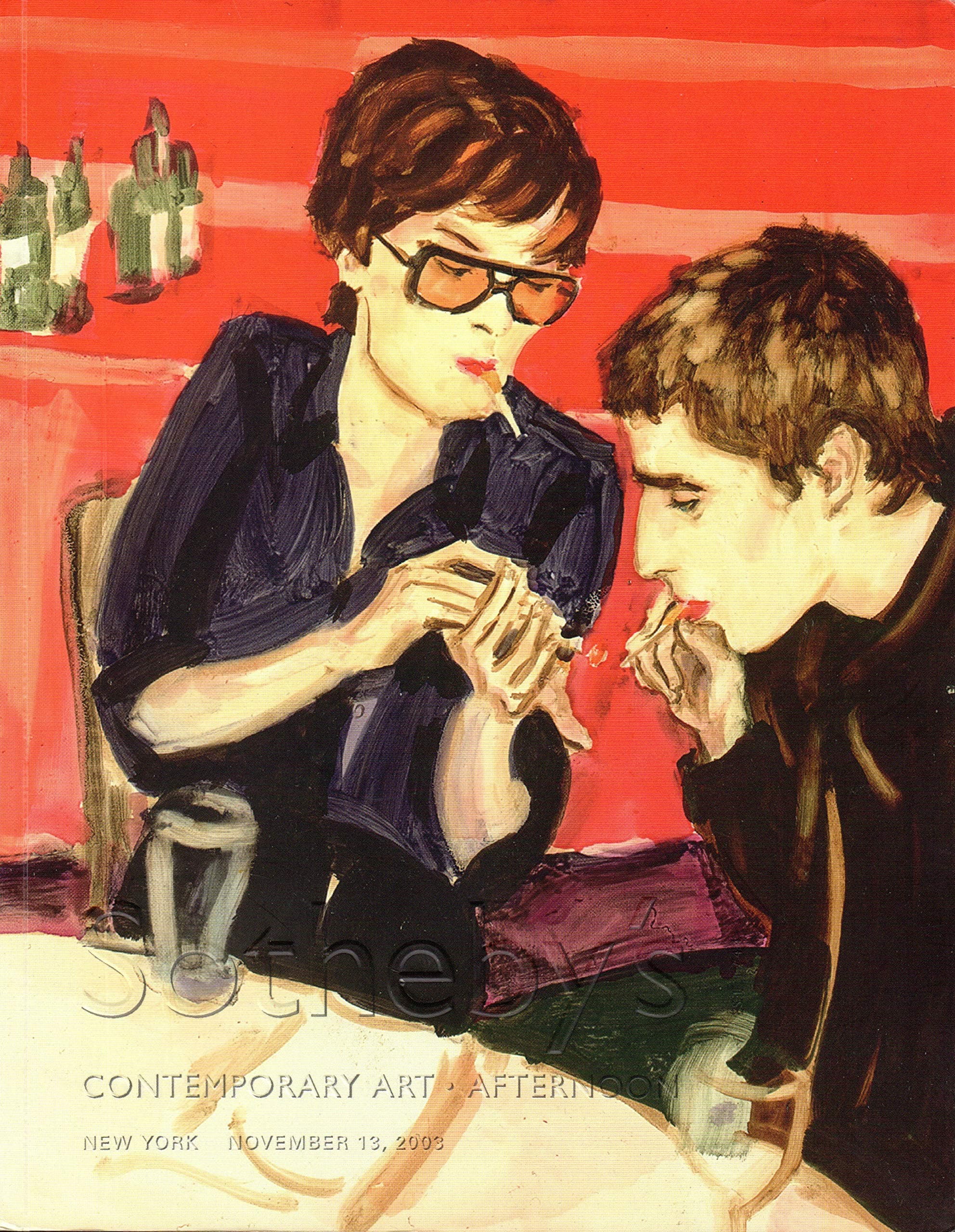 Contemporary Art, Afternoon, New York, November 13, 2003 (Sale N07940) [Paperback] Sotheby's, New York by null
