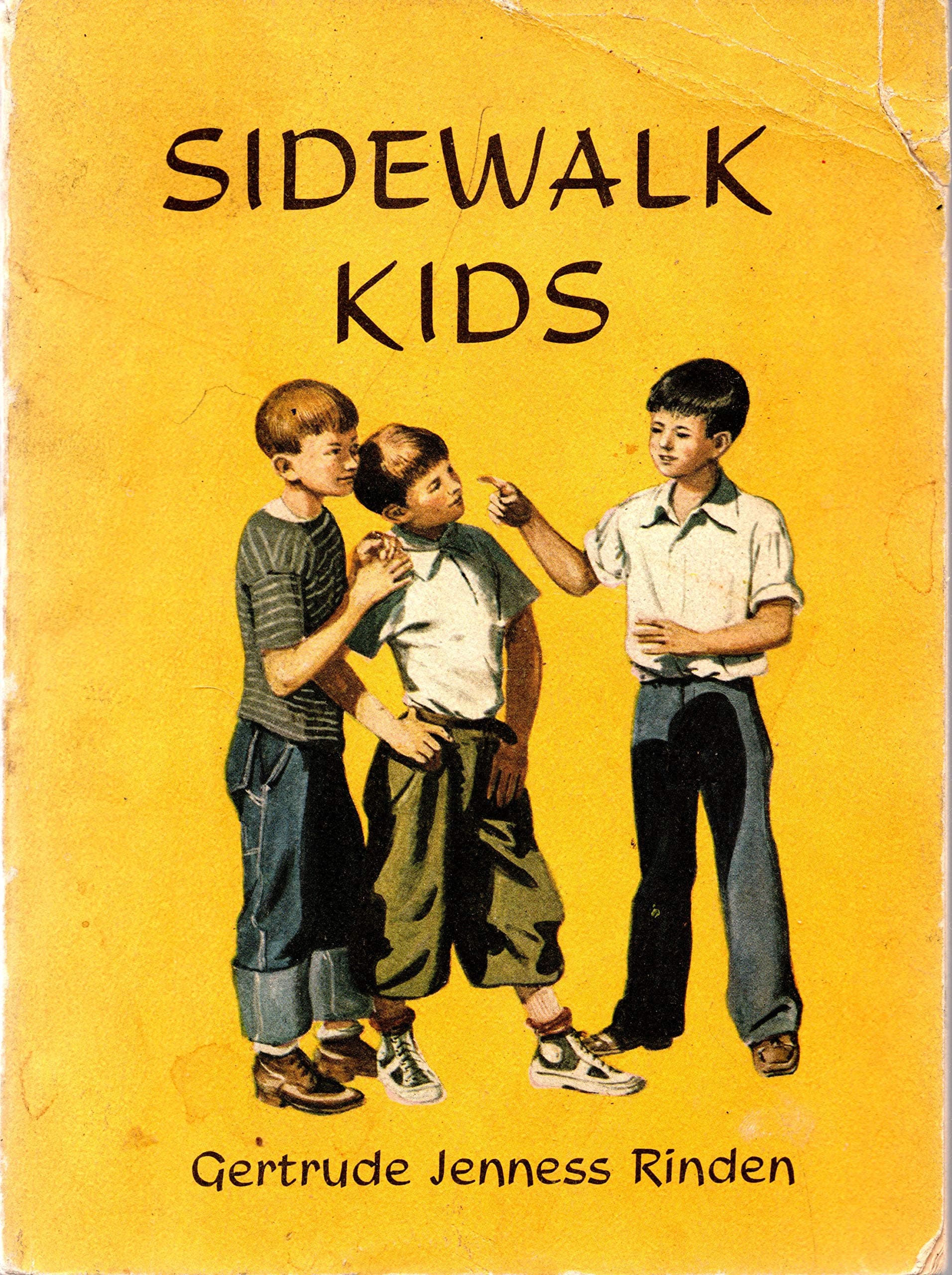 Sidewalk Kids [Paperback] Rinden, Gertrude Jenness and Fritz Kredel, Illst by null