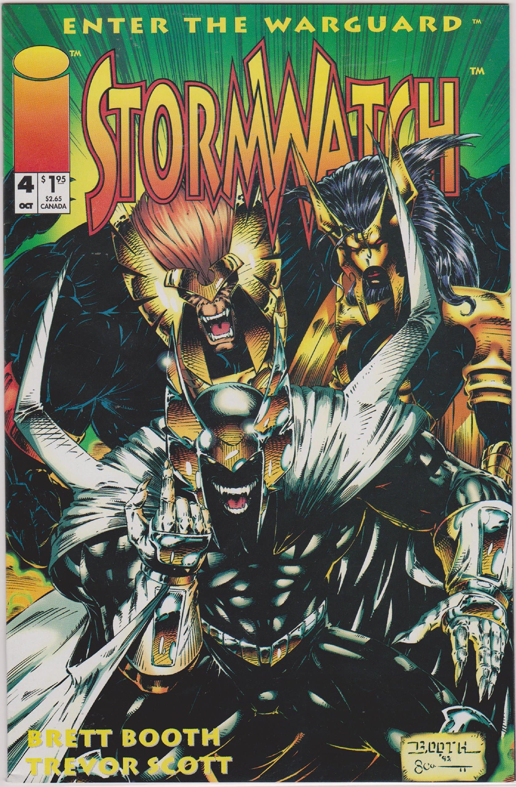Stormwatch #4 [Comic] Brett Booth & Trevor Scott Enter the Warguard by null