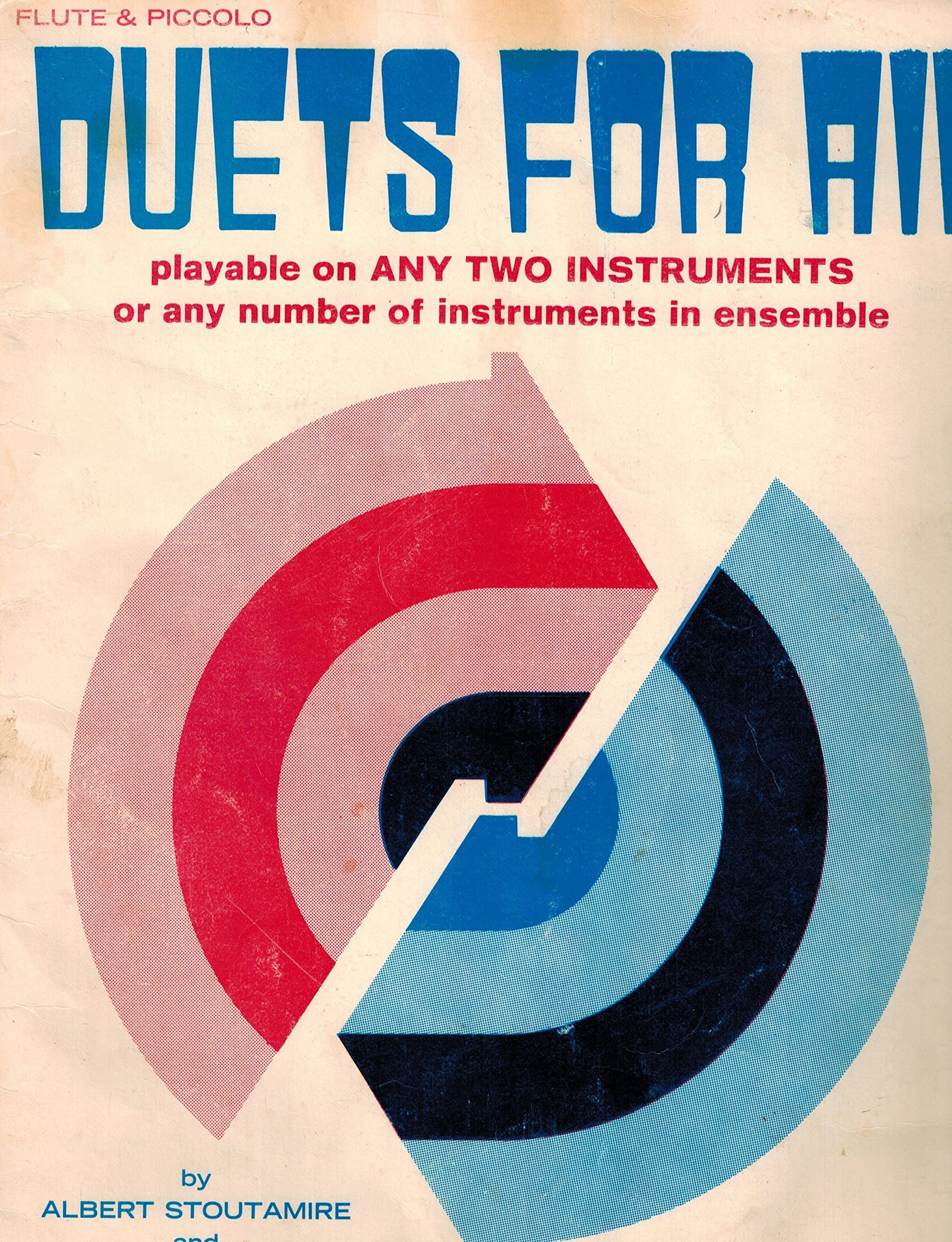 Duets for All: Playable on Any Two Instruments or Any Number of Instruments in Ensemble (Pro Vol 1324) (Flute and Piccolo) [Paperback] unknown author by null