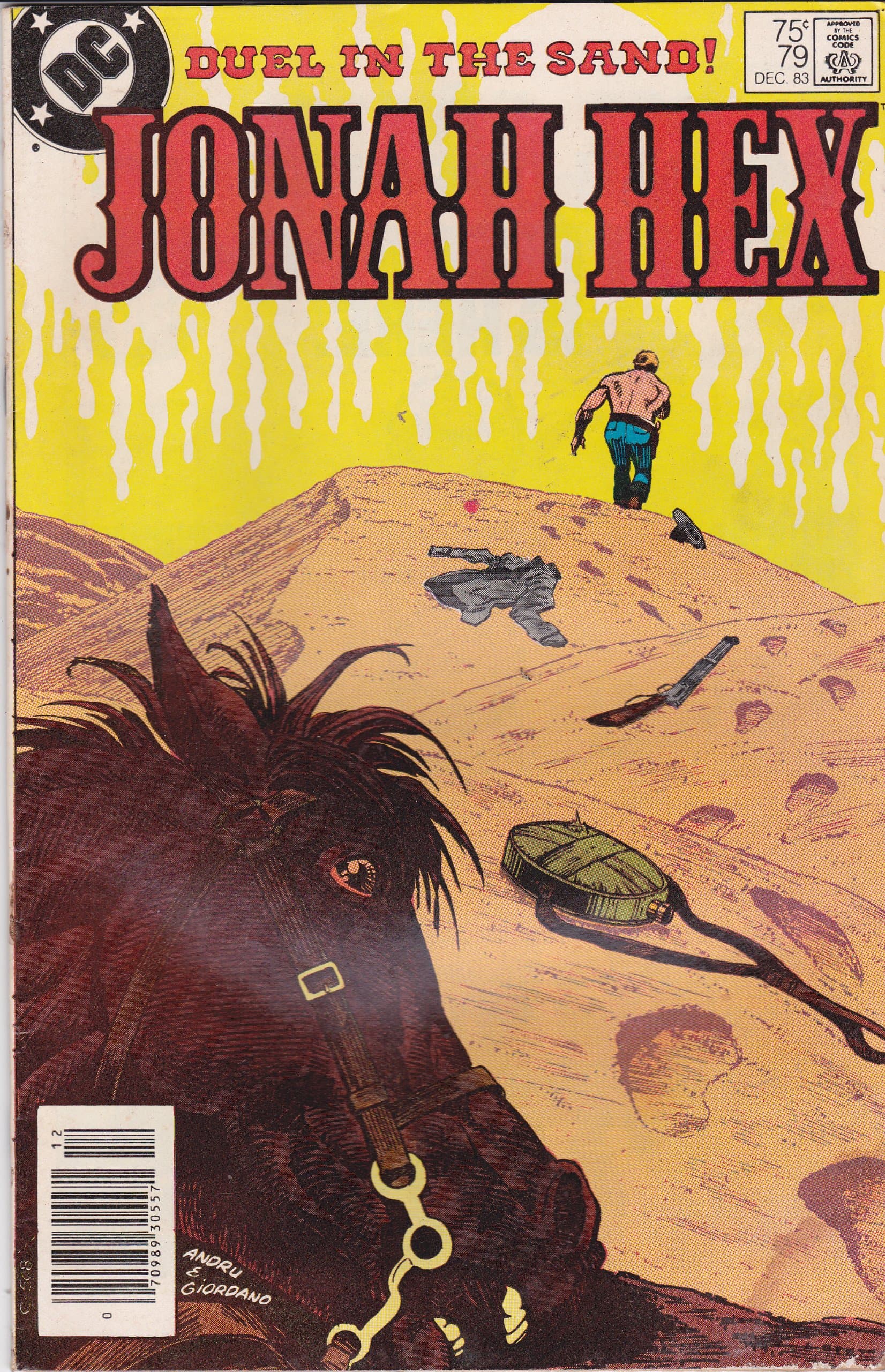Jonah Hex DC Comic Book No 79 Duel In The Sand (Jonah Hex, 7) [Comic] Ross Andru by null