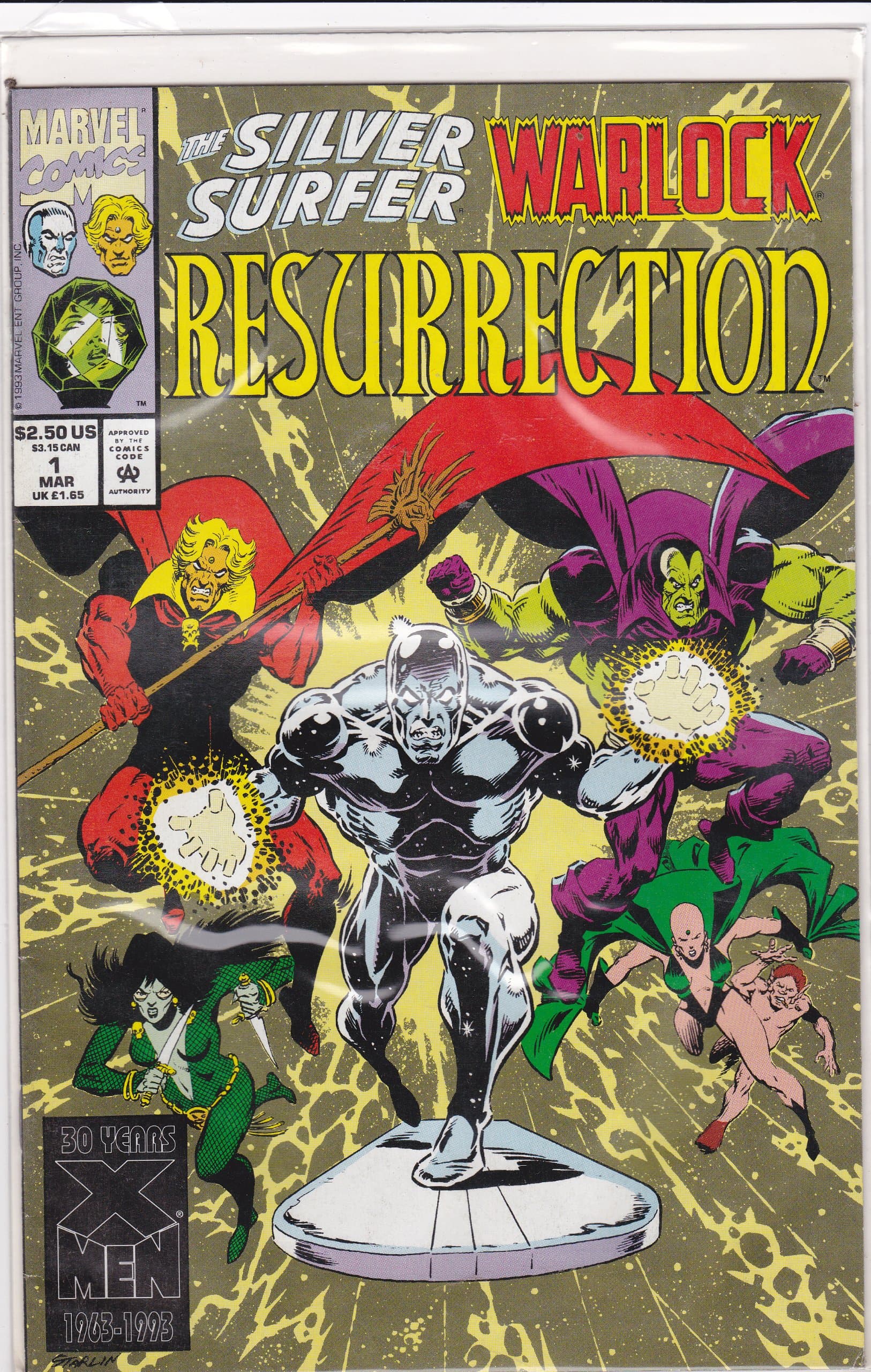 Silver Surfer Warlock Resurrection #1 [Comic] Marvel Comics by null