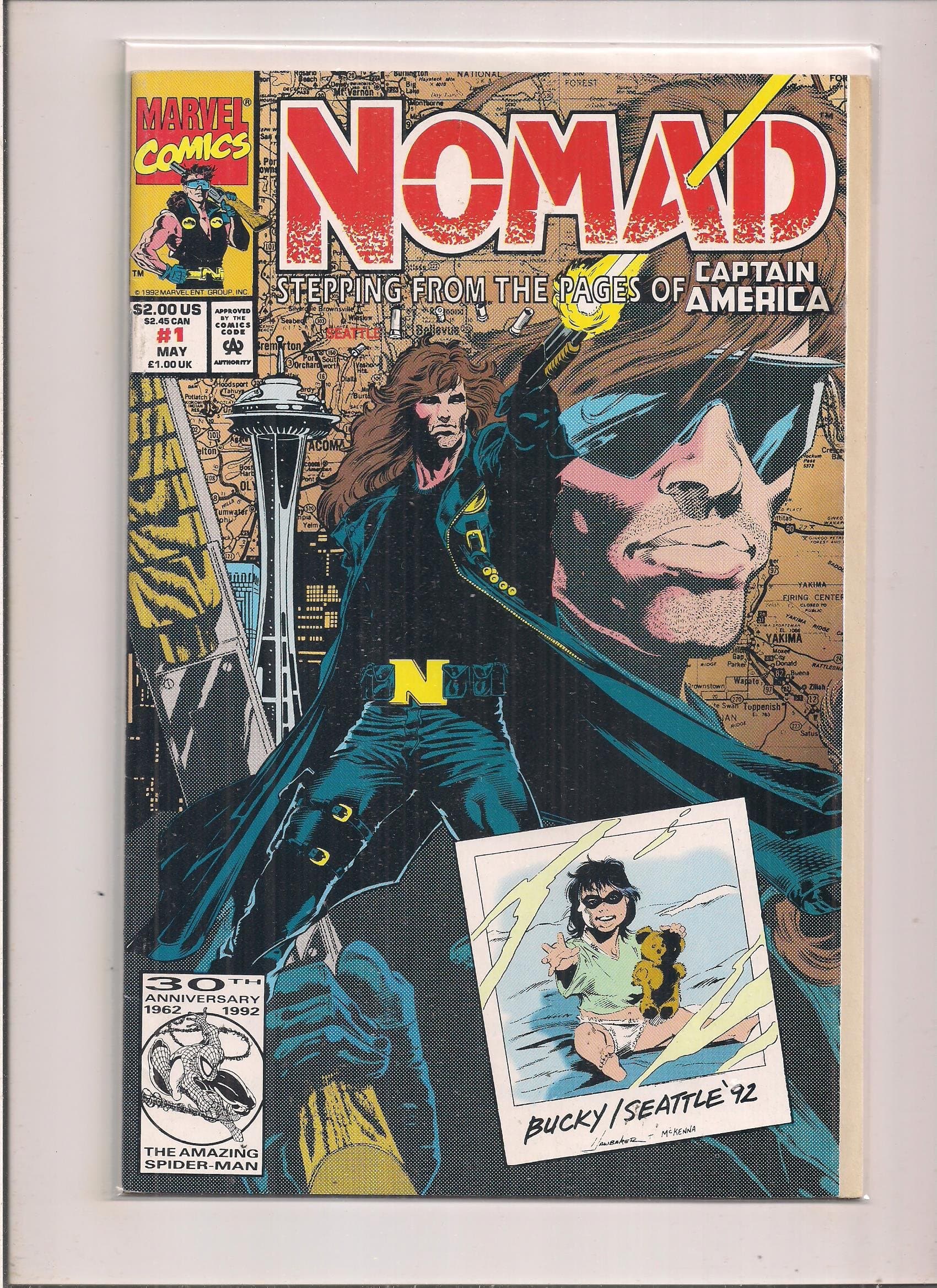 Nomad #1 [Comic] Fabian Nicieza; S. Clarke Hawbaker and Mark McKenna by null