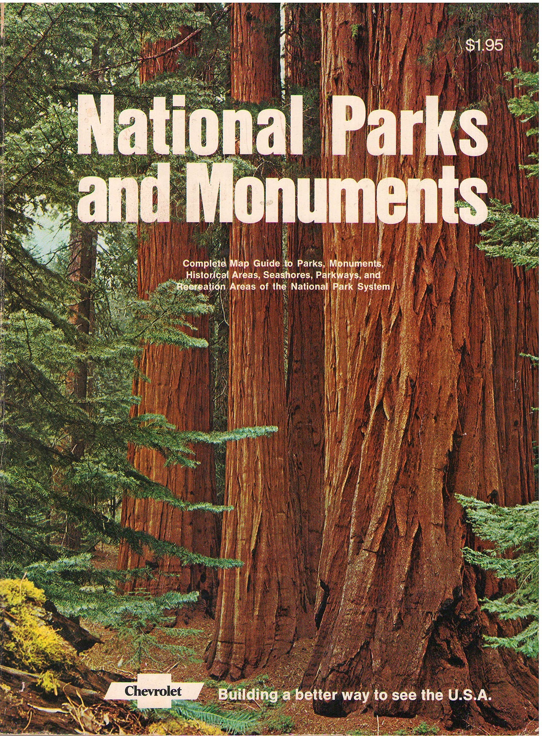 National Parks and Monuments [Paperback] Chevrolet and Sunset Magazine by null