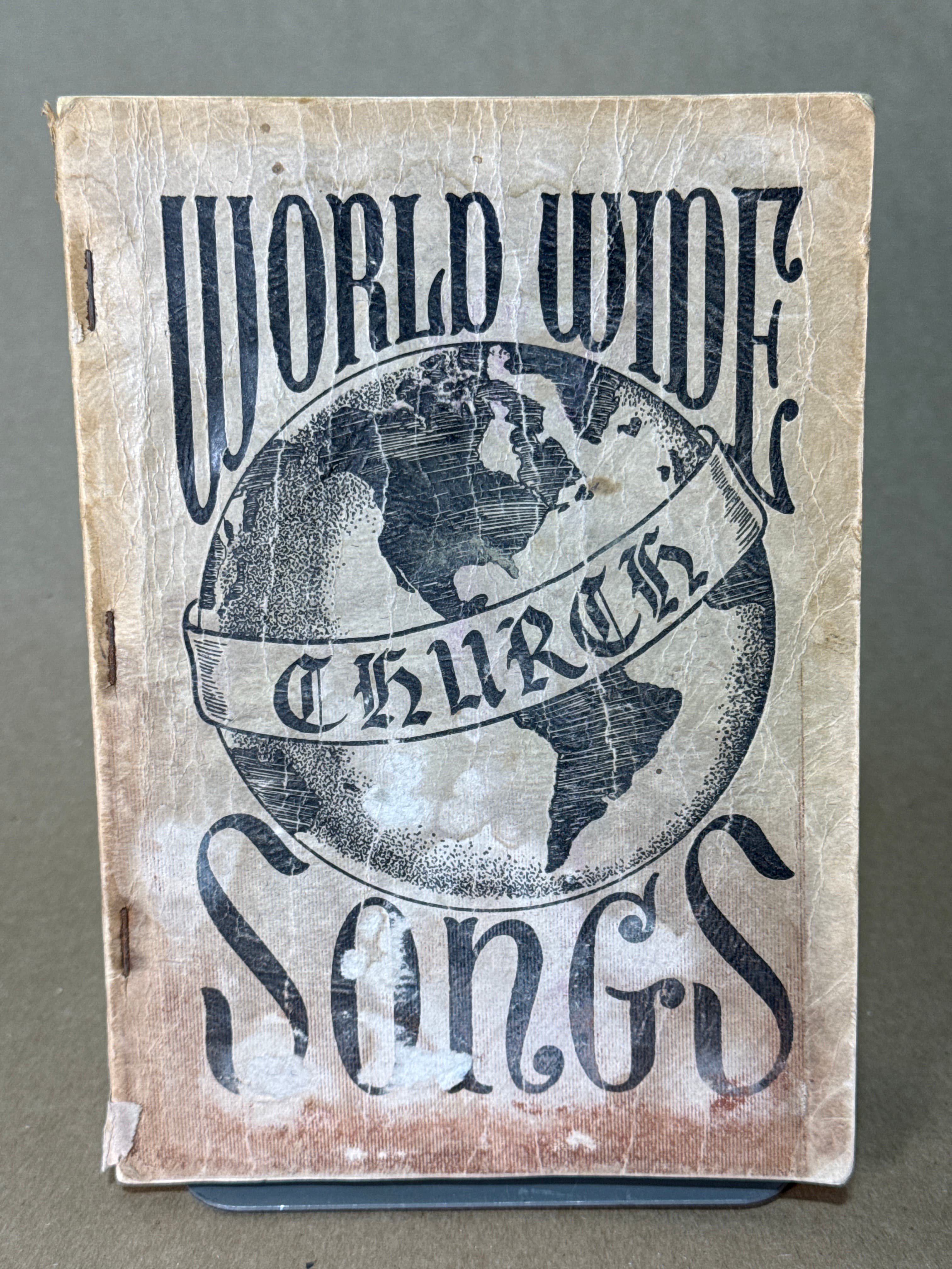 World Wide Church Songs by Compiled by The Stamps Quartets - front cover