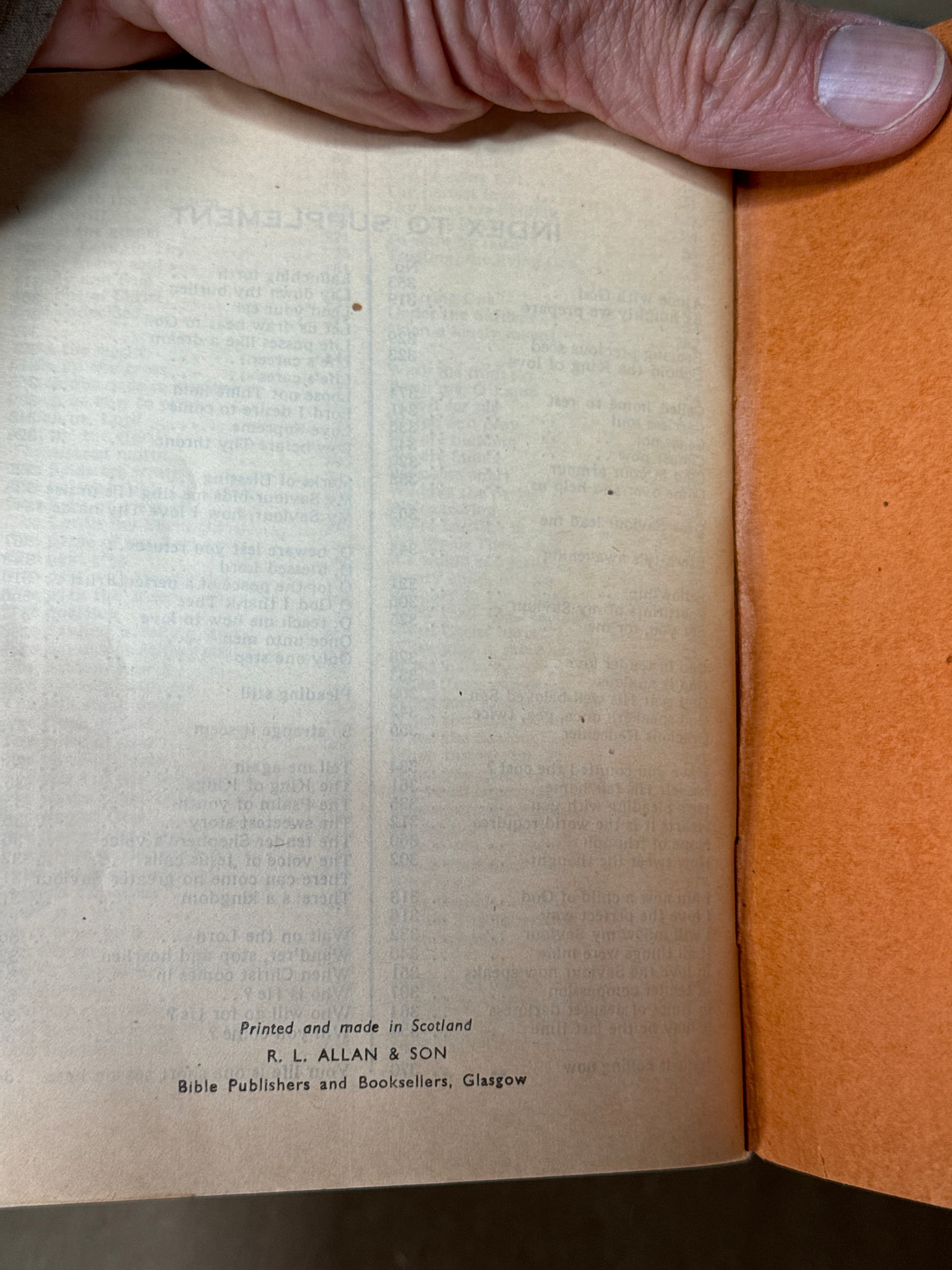 Hymns Old and New with New Supplement - title page