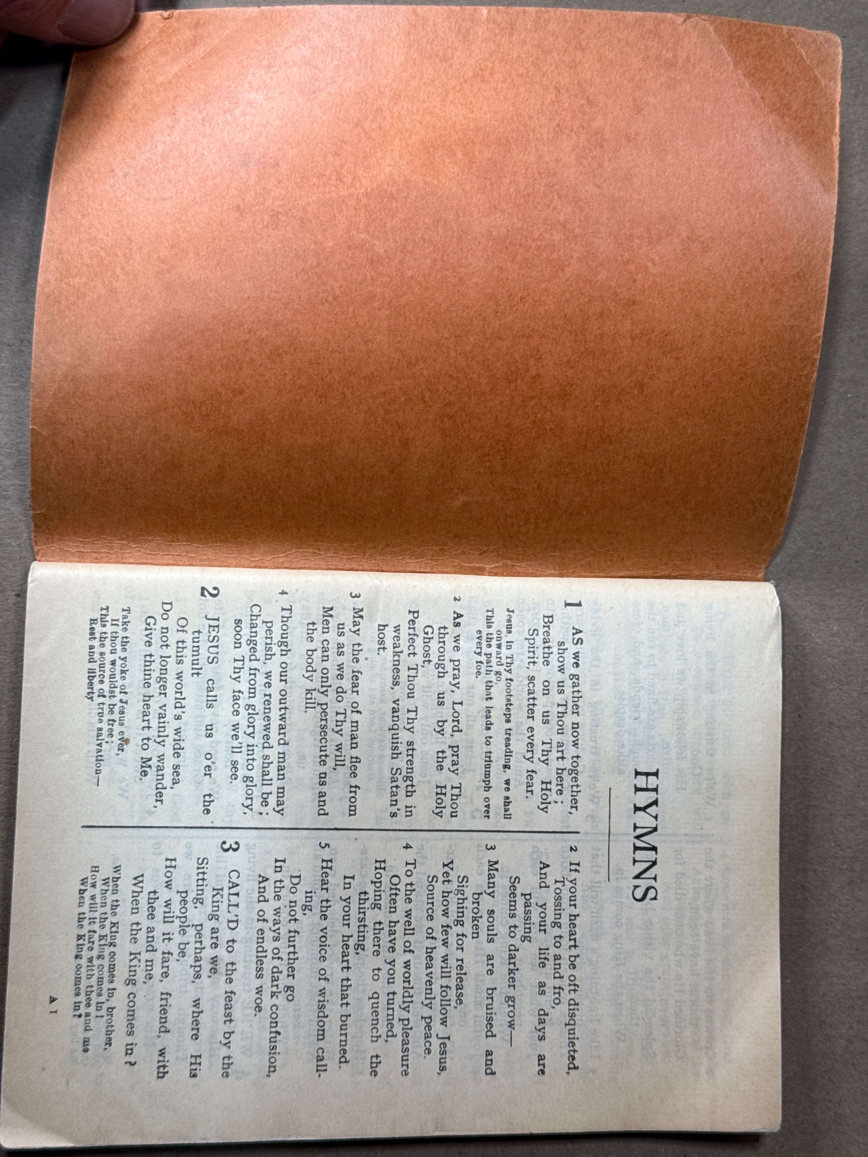 Hymns Old and New with New Supplement - copyright page showing publication details