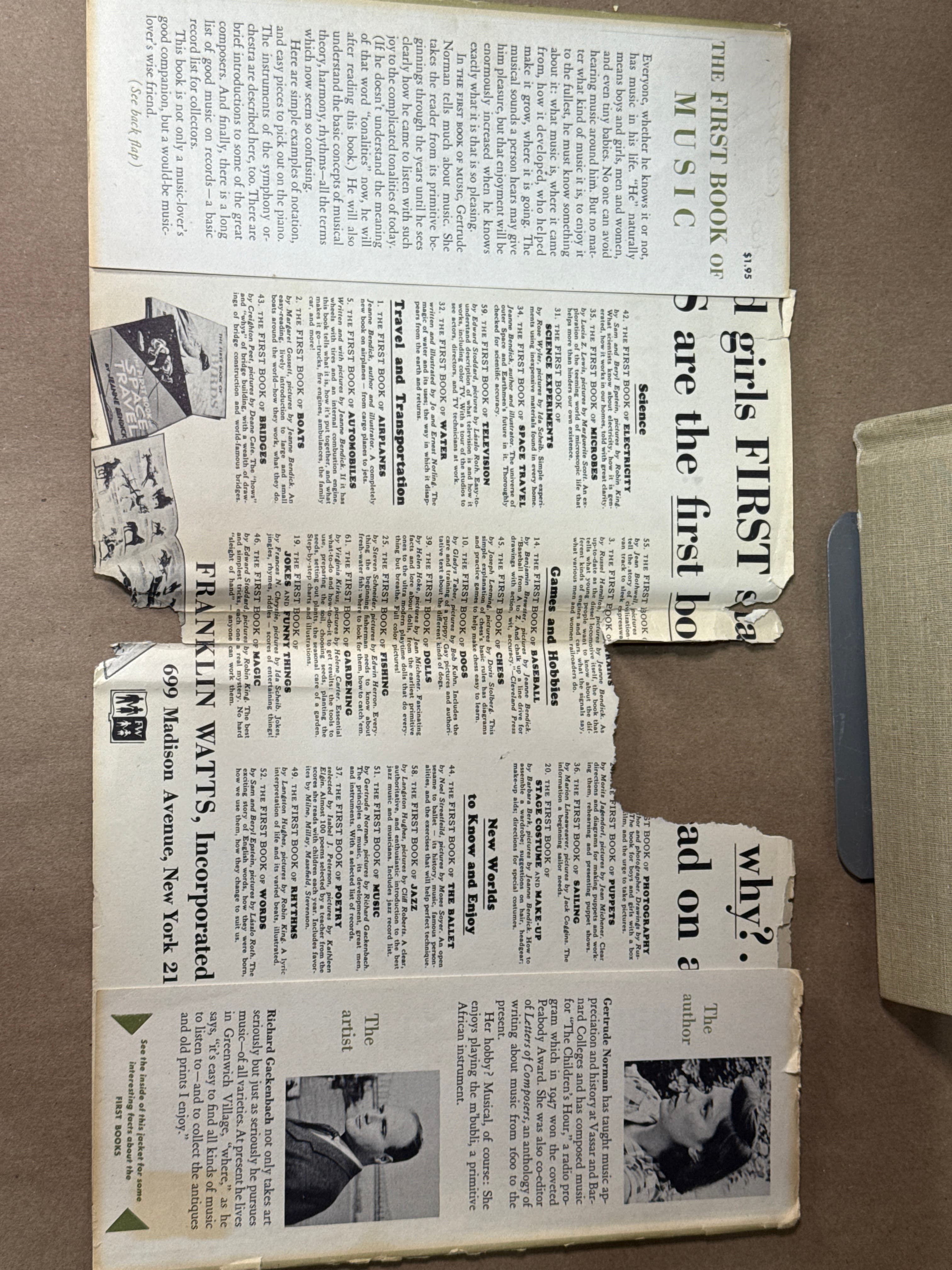 The First Book of Music by Gertrude Norman - additional view
