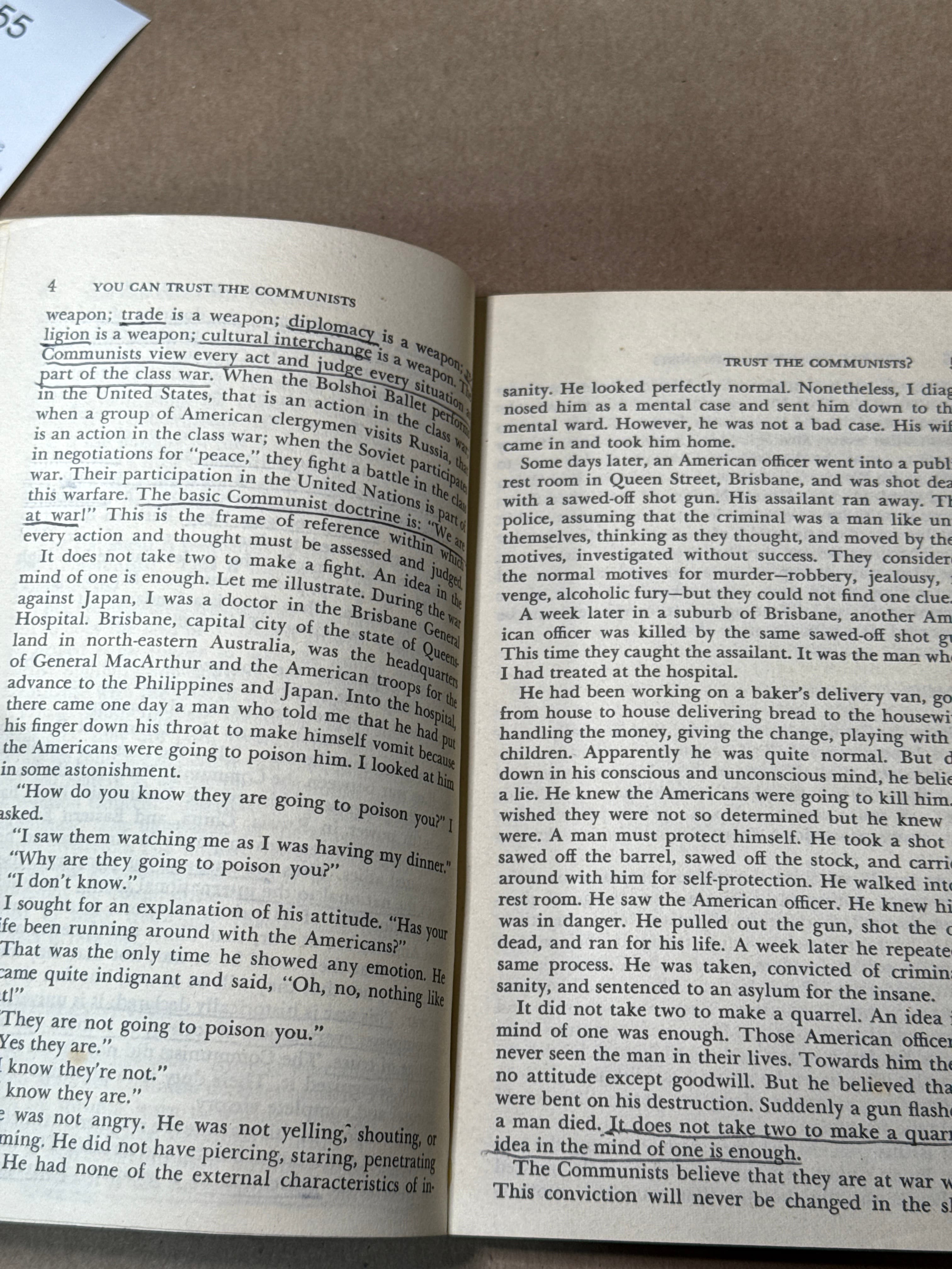 You Can Trust the Communists (to be Communists) by Dr. Fred Schwarz - additional view
