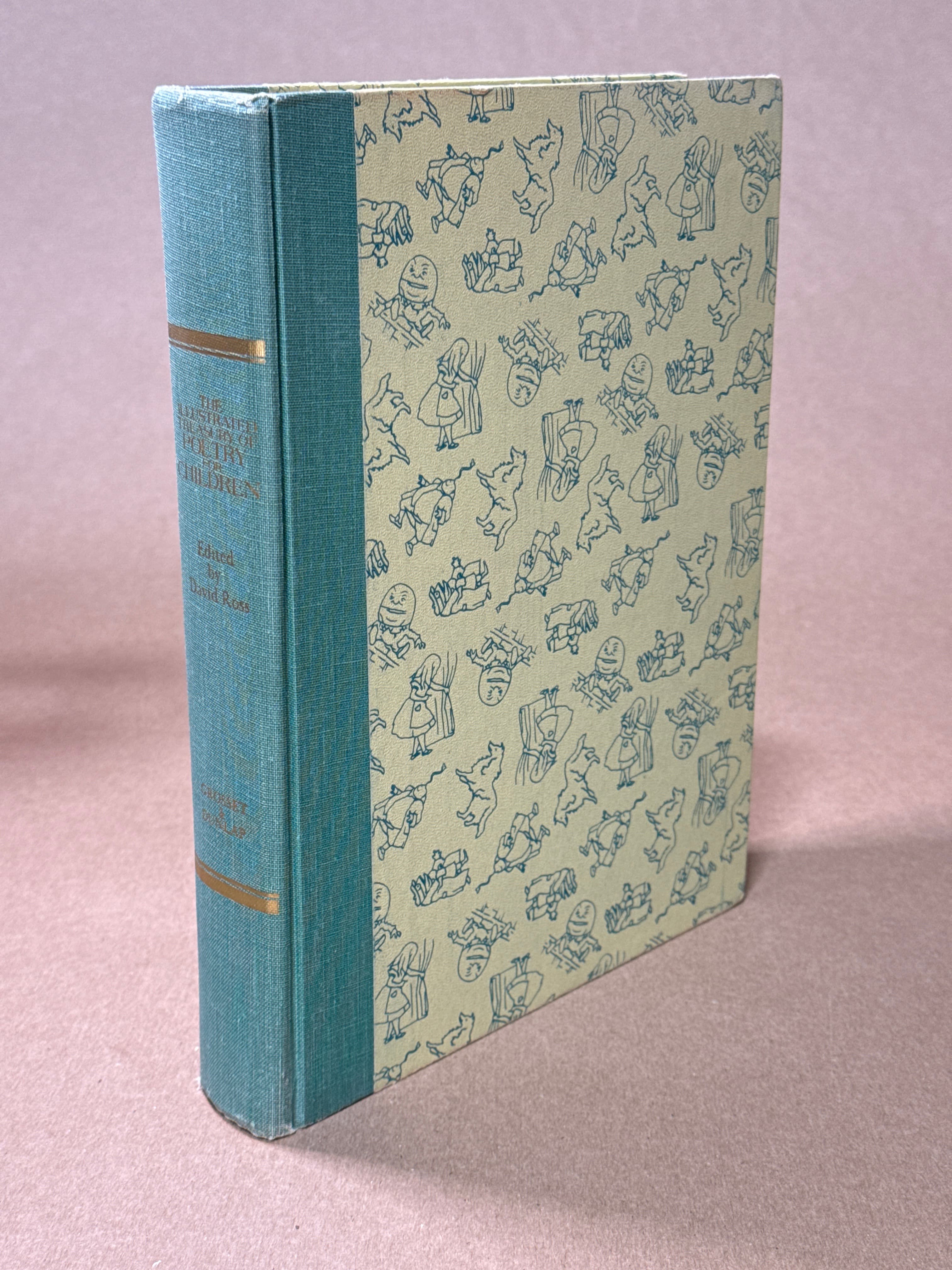 The Illustrated Treasury of Poetry for Children [Hardcover] David Ross 1970 by Edited by David Ross - front cover