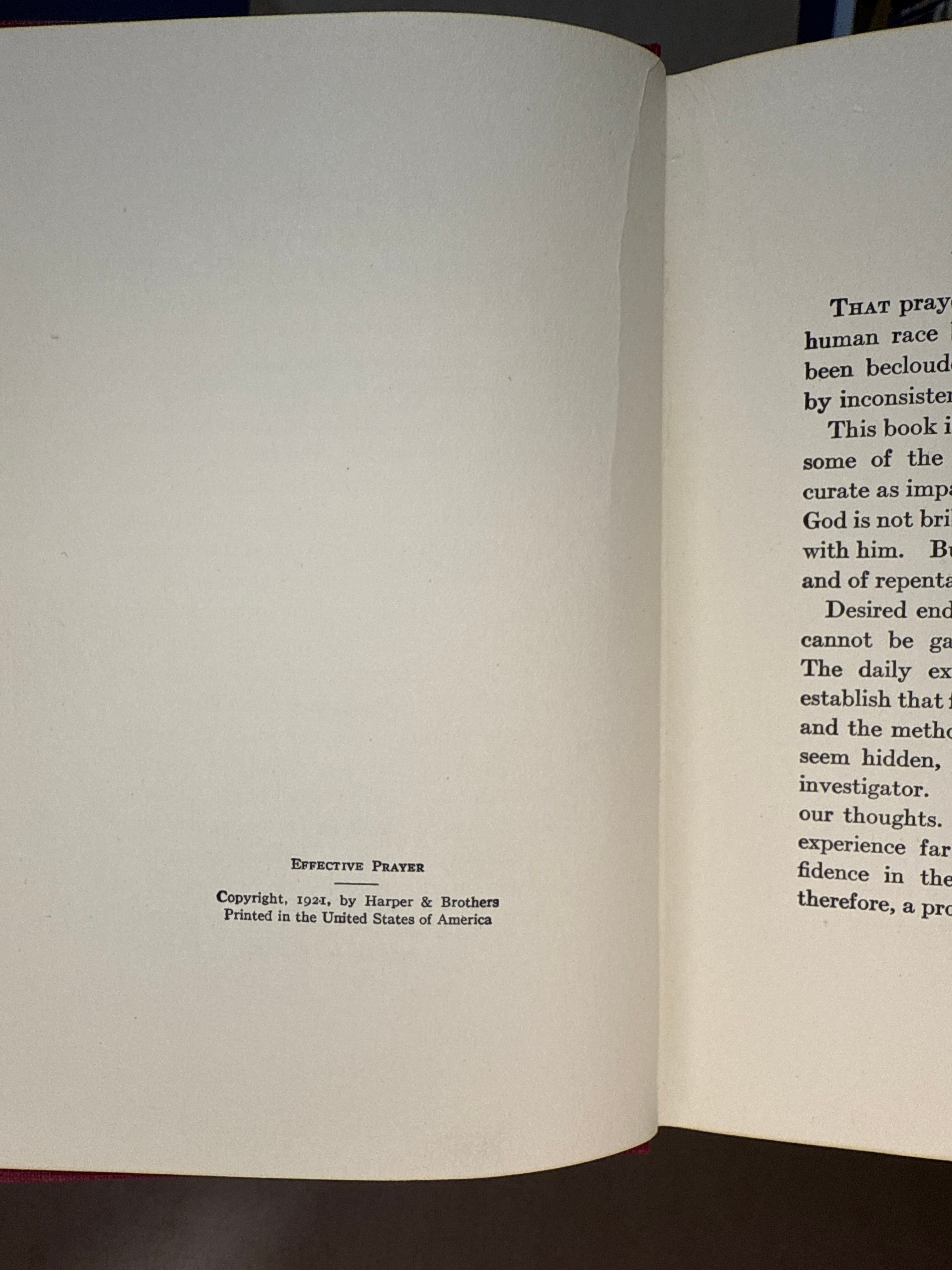 Health, Healing, and Faith [Hardcover] Russell H. Conwell 1921 by Russell H. Conwell - copyright page showing 1921 details