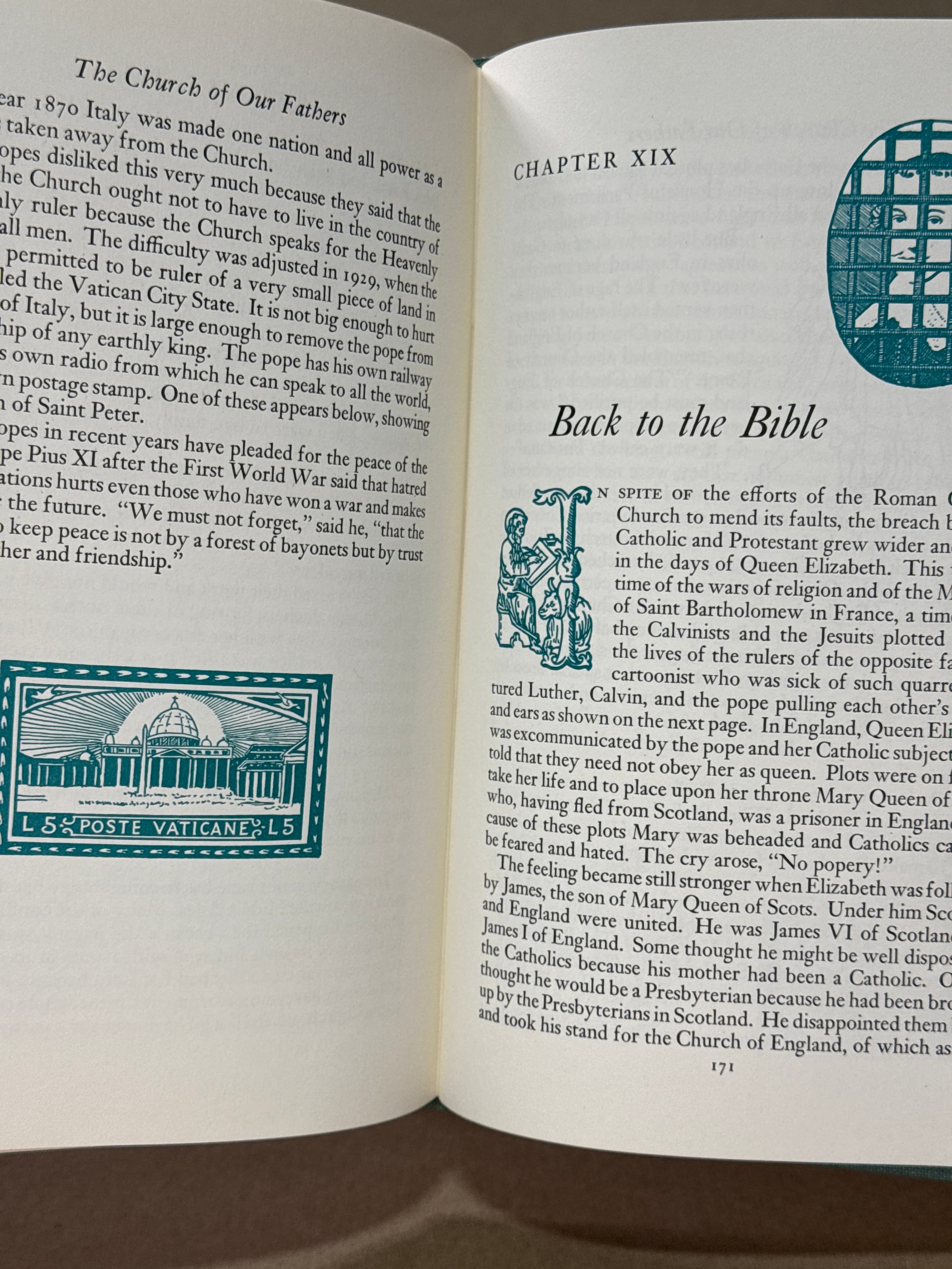 The Church of Our Fathers [Hardcover] Roland H. Bainton 1950 by Roland H. Bainton - additional view