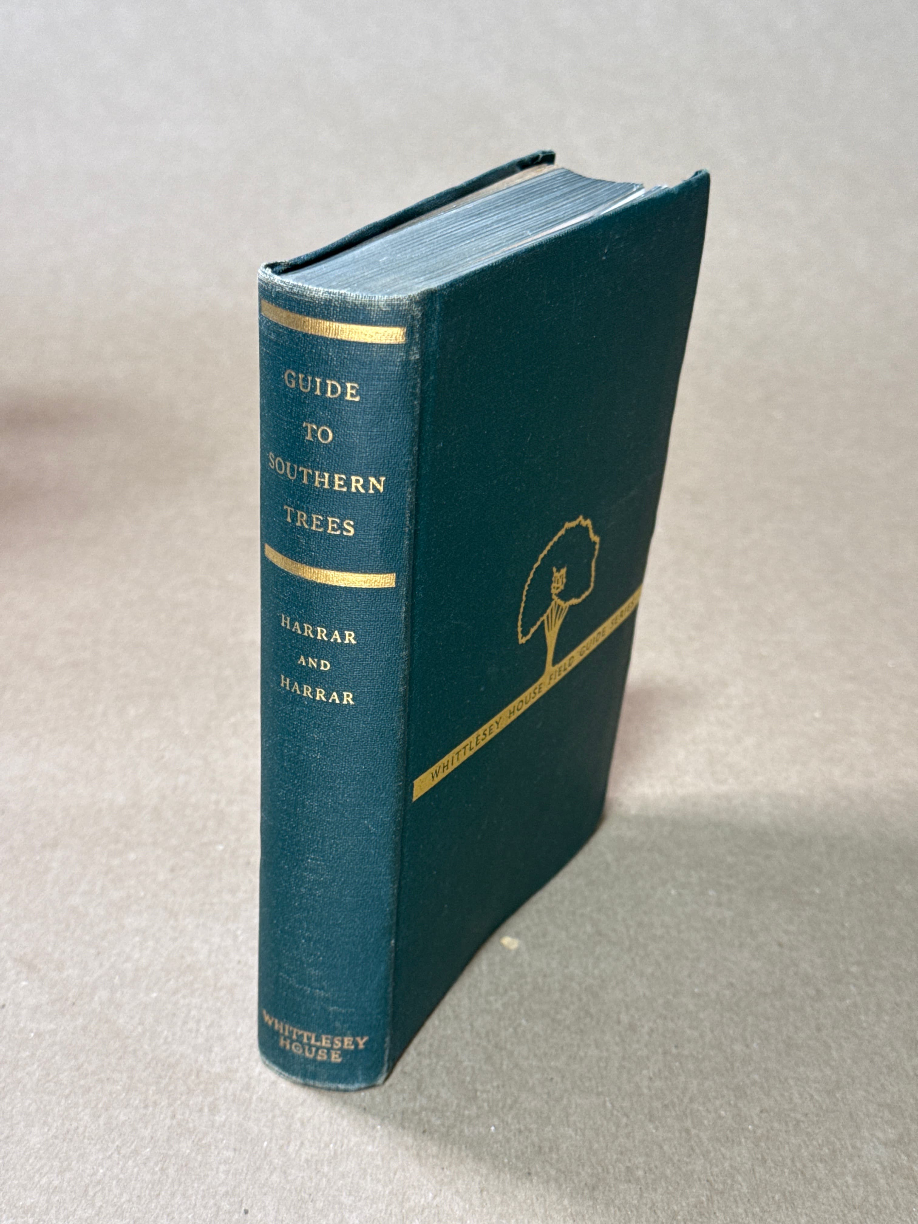 Guide to Southern Trees by Ellwood S. Harrar and J. George Harrar - quarter view showing binding condition