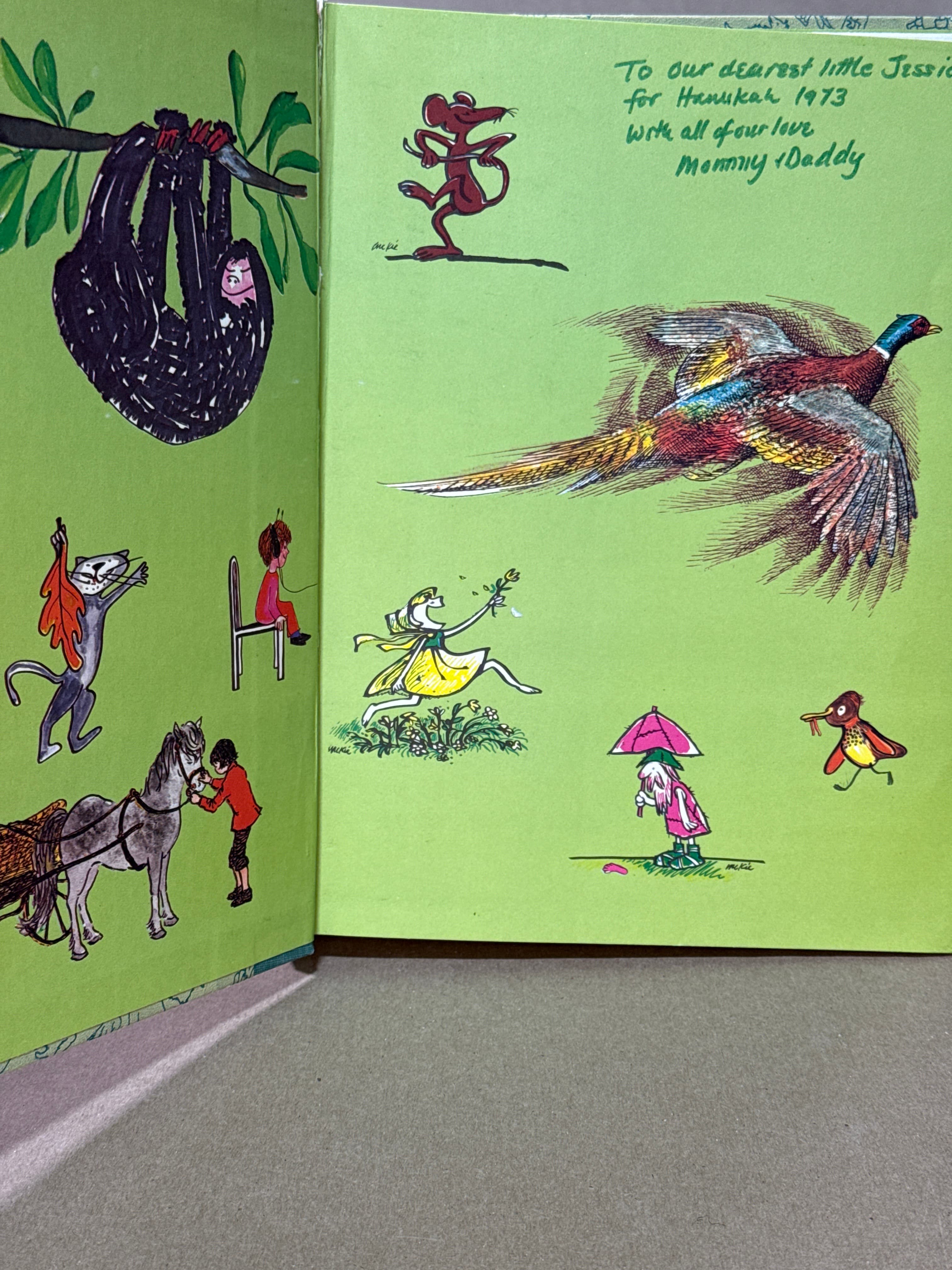The Illustrated Treasury of Poetry for Children [Hardcover] David Ross 1970 by Edited by David Ross - additional view