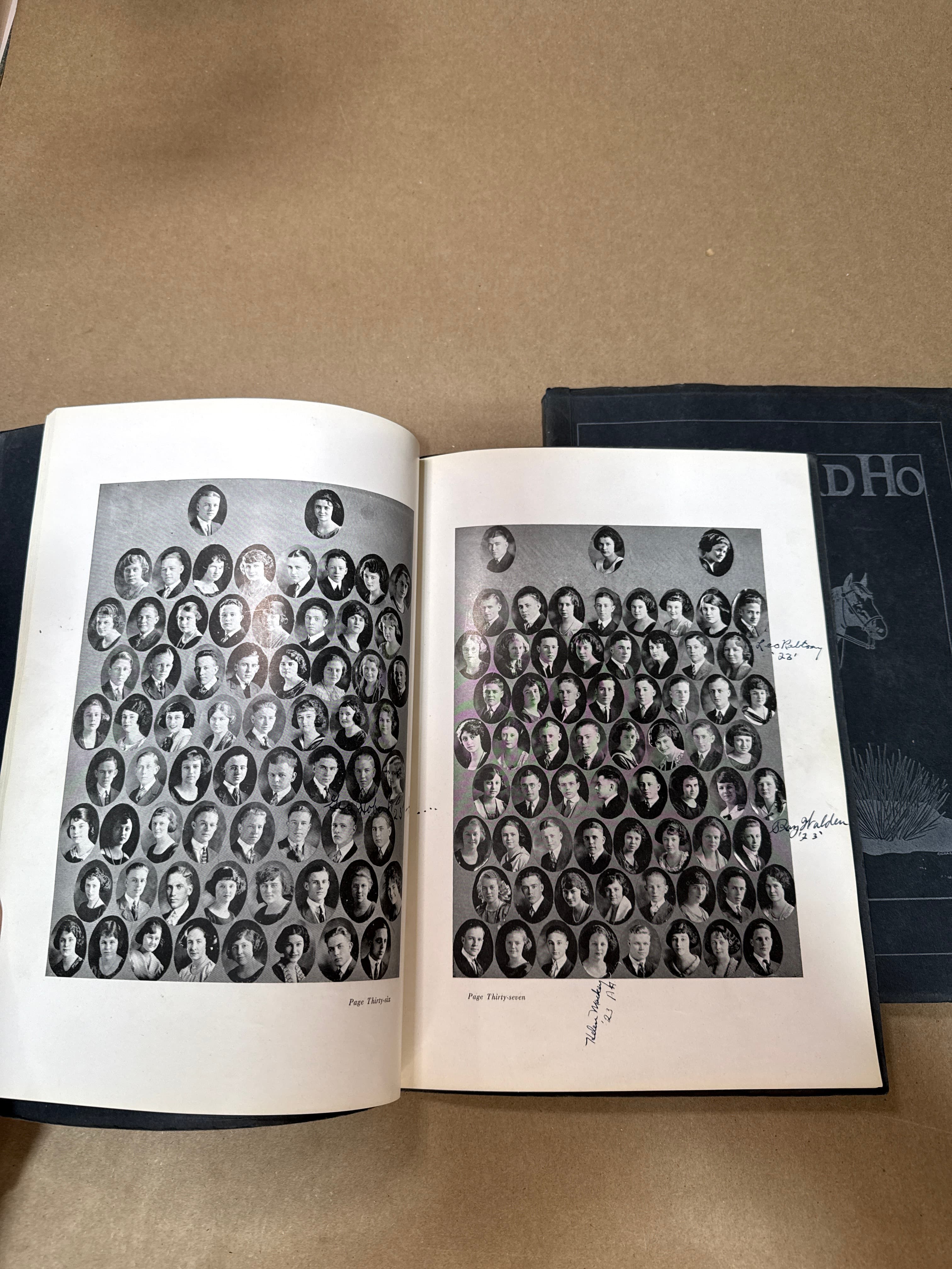 Westward-Ho West Denver High School Yearbooks 1922 & 1923 by The Senior Class of West Denver High School - additional view
