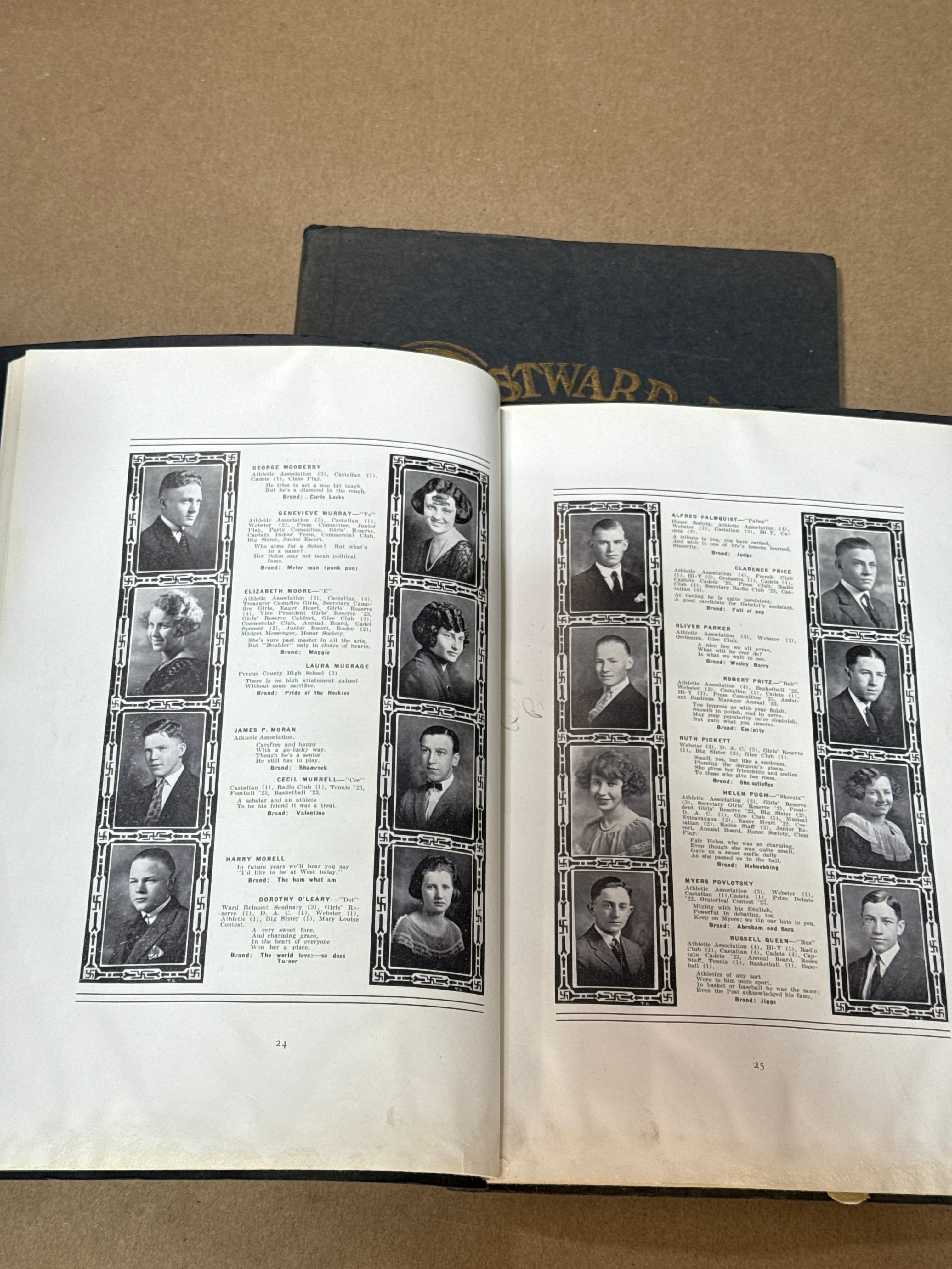 Westward-Ho West Denver High School Yearbooks 1922 & 1923 by The Senior Class of West Denver High School - additional view