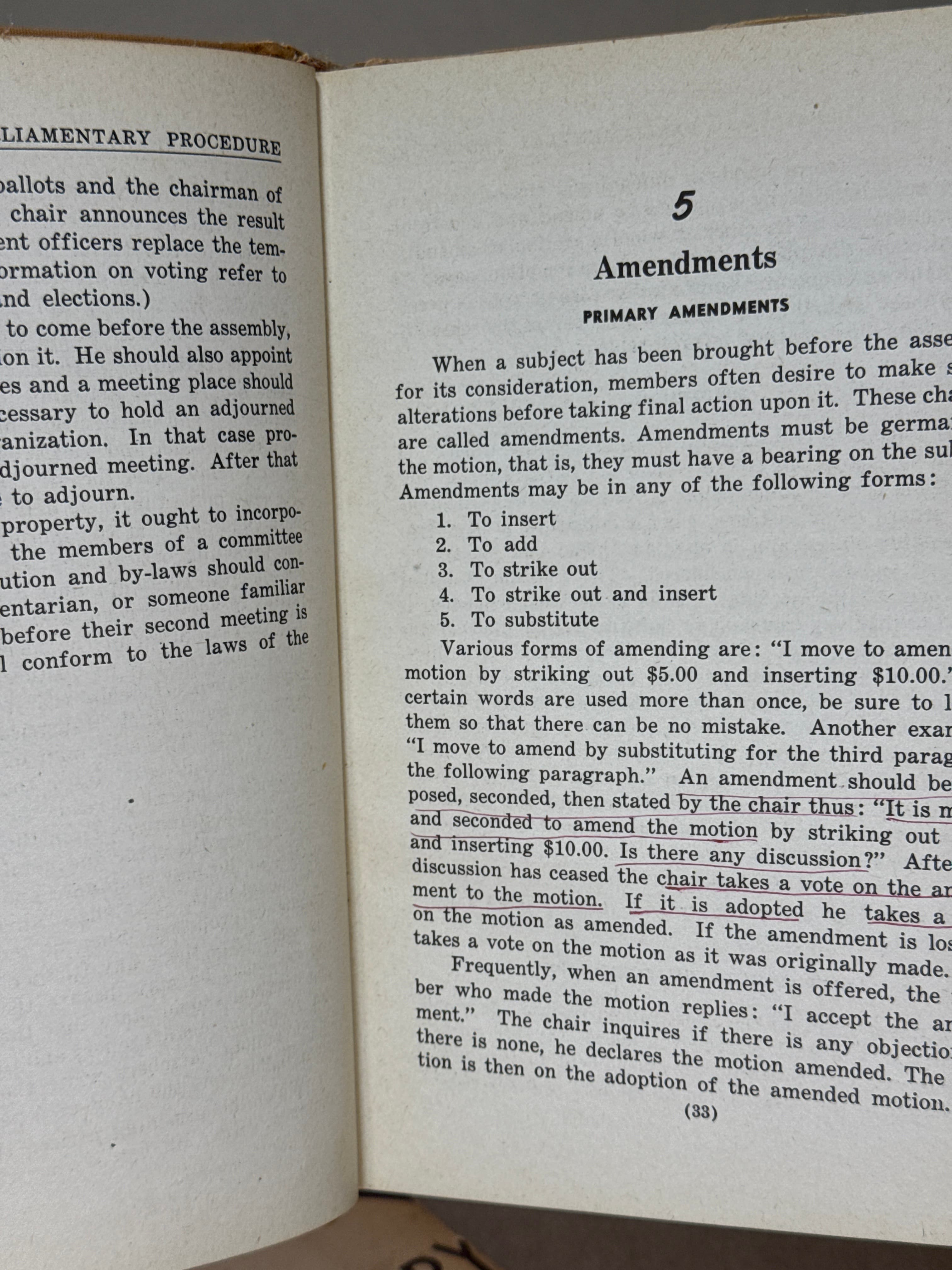 Practical Parliamentary Procedure [Hardcover] Rose Marie Cruzan 1947 by Rose Marie Cruzan - additional view