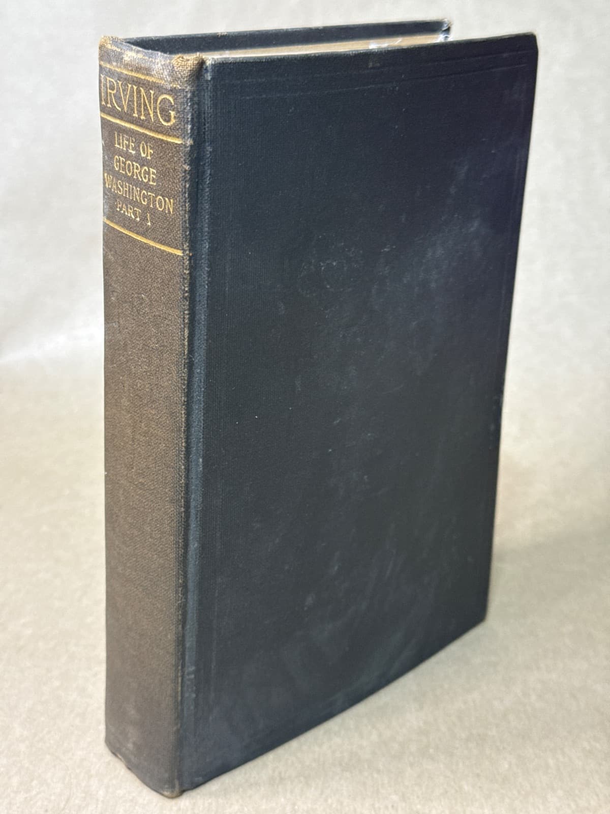 Life of George Washington Part One by Washington Irving - front cover