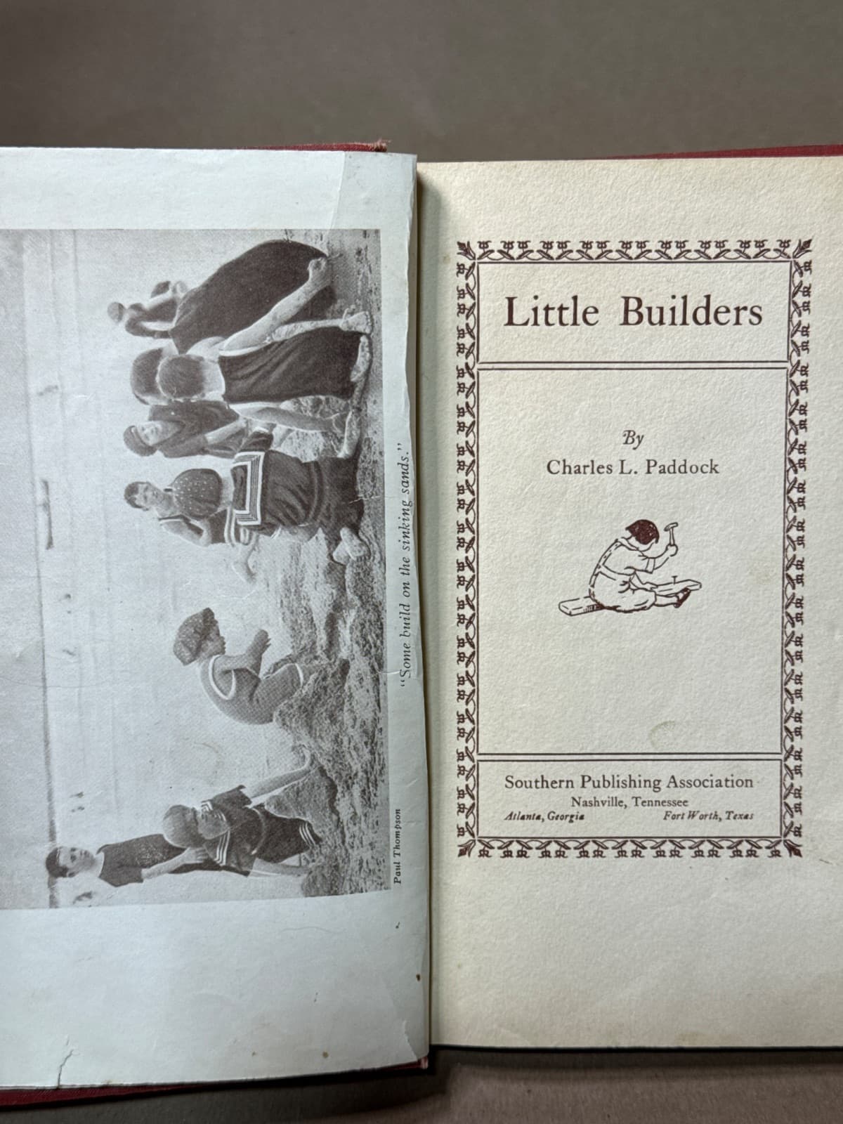 Little Builders by Charles L. Paddock - title page