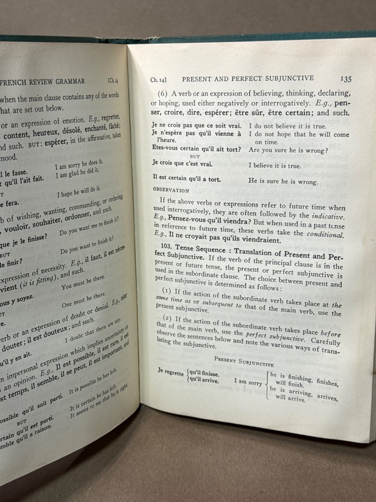 A French Review Grammar by Boyd G. Carter, Ph.D. and Charles G. Rowe, Ph.D. - additional view