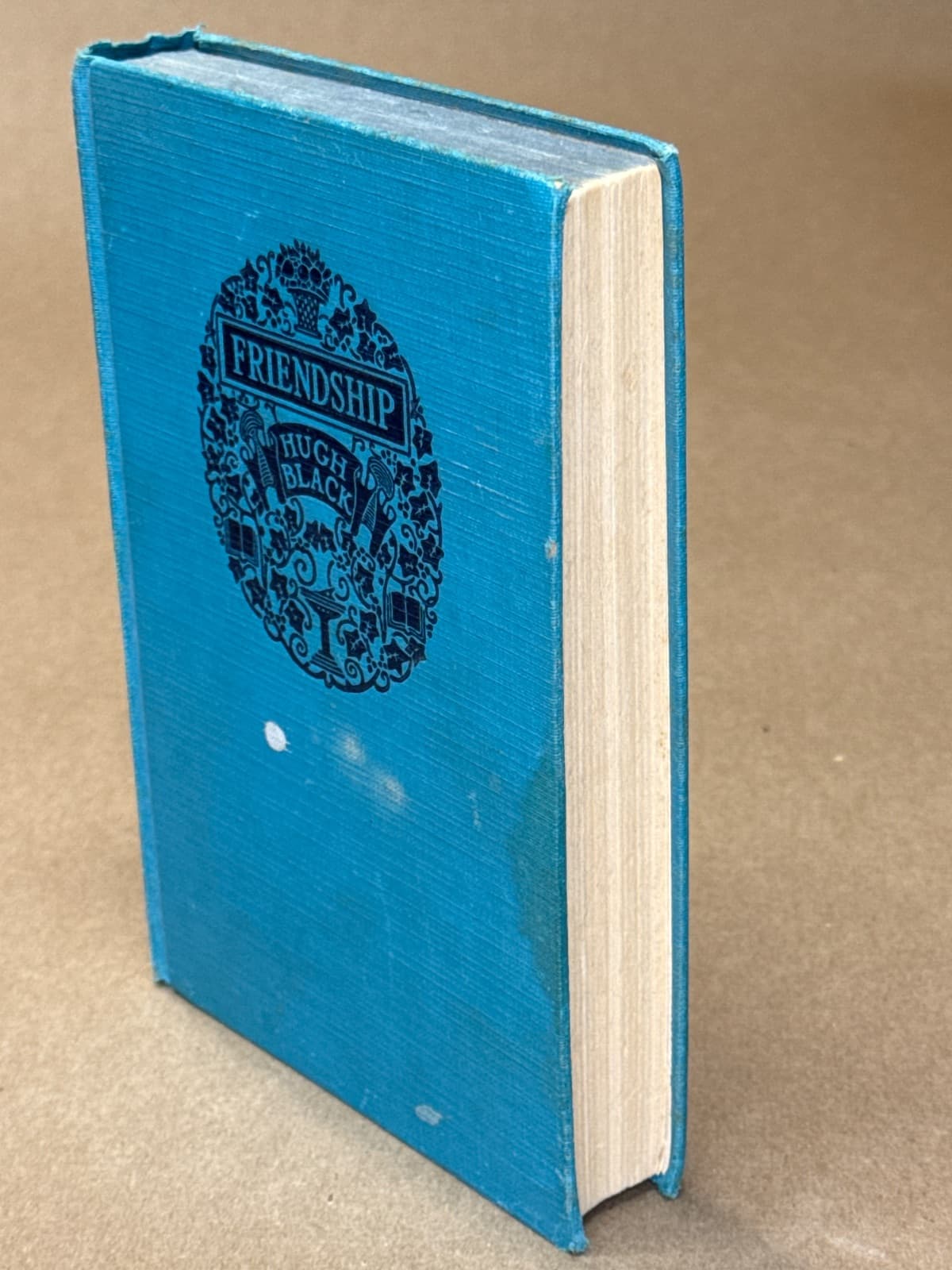 Friendship by Hugh Black - quarter view showing binding condition