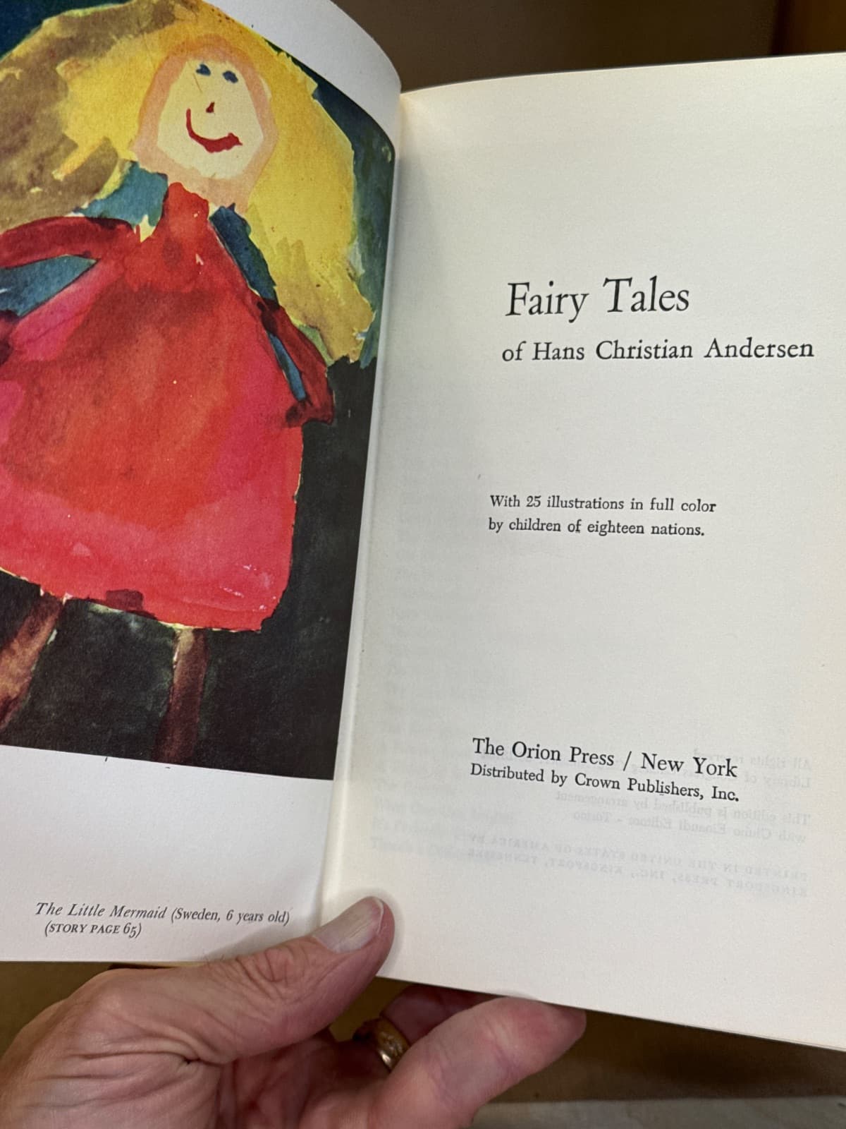 Fairy Tales of Hans Christian Andersen by Hans Christian Andersen - title page